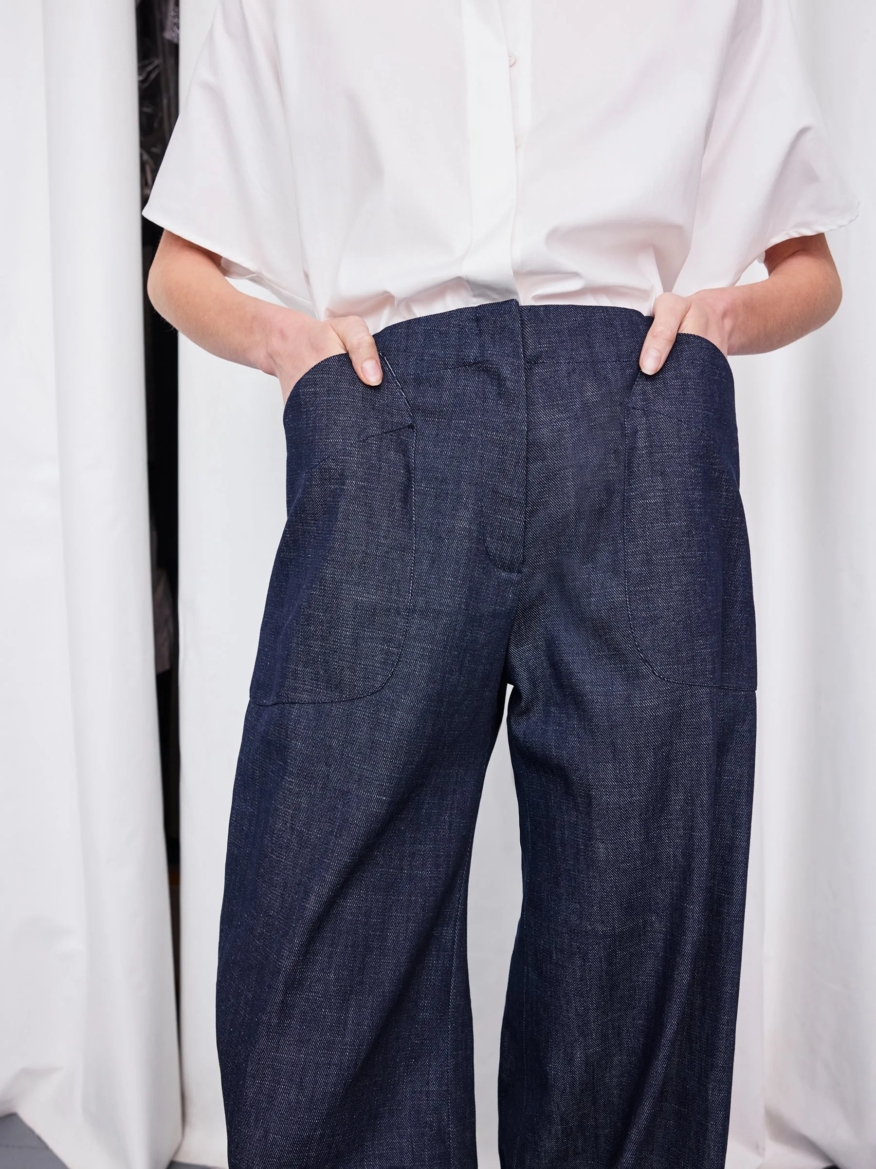 Wide Eda Pant sold by Zero + Maria Cornejo product image thumbnail 2