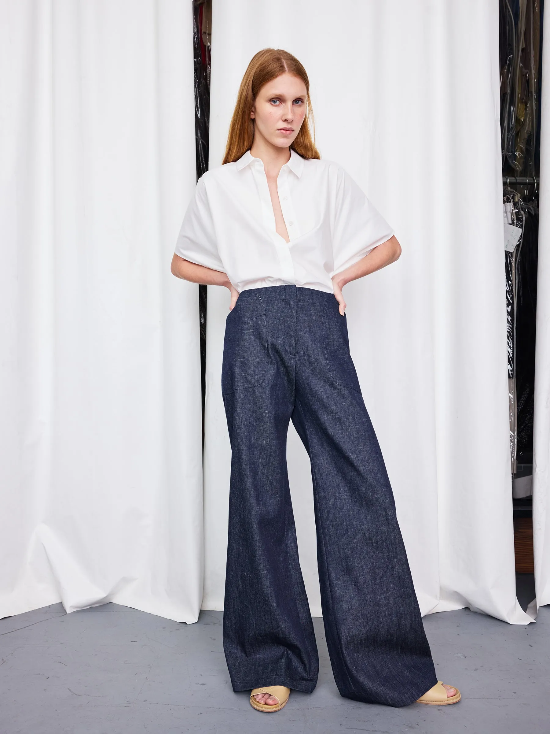Wide Eda Pant sold by Zero + Maria Cornejo product image thumbnail 3