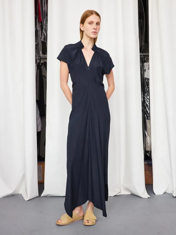 Long Ruched Stella Dress sold by Zero + Maria Cornejo