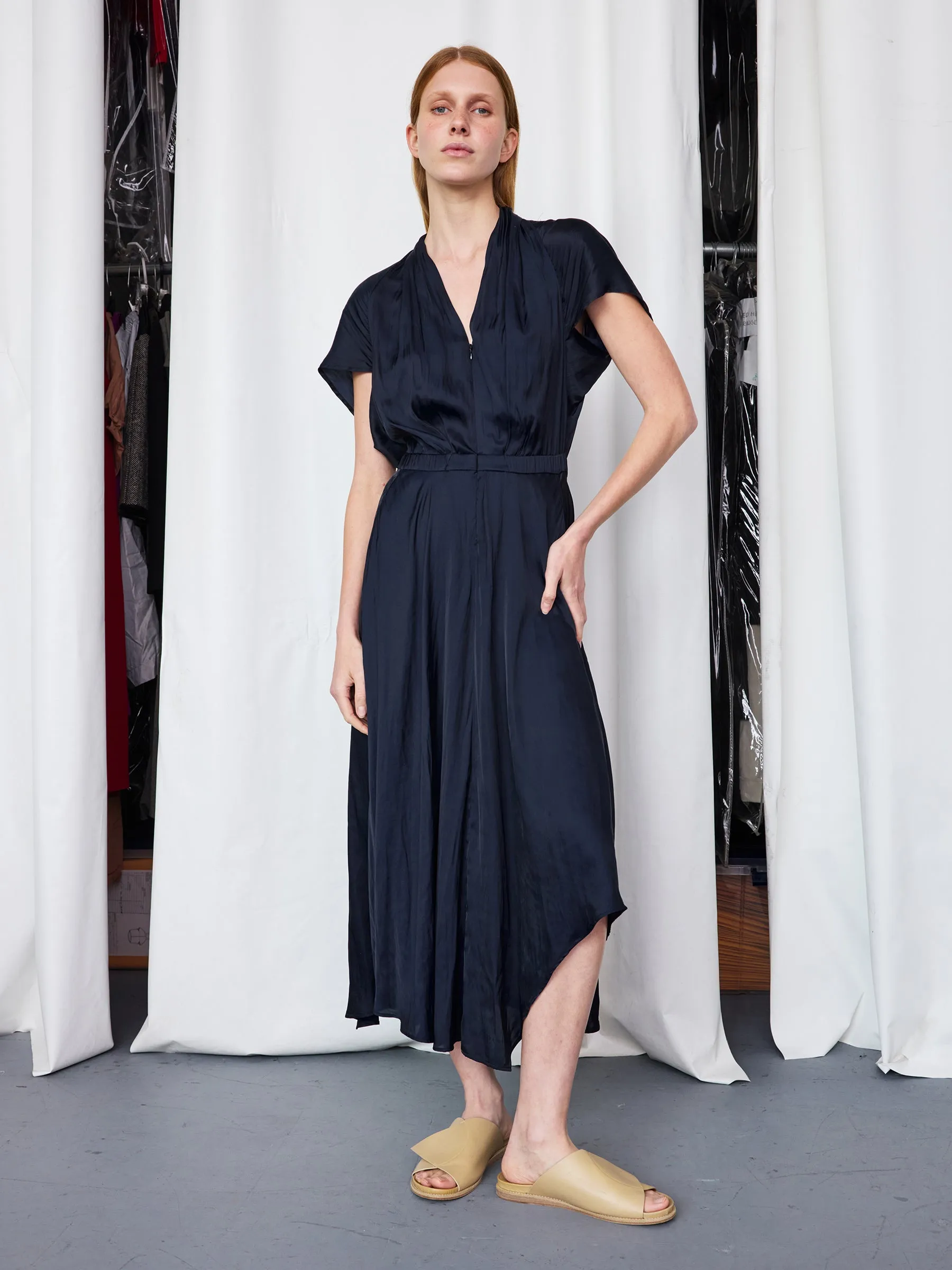 Maki Wave Dress sold by Zero + Maria Cornejo product image thumbnail 2