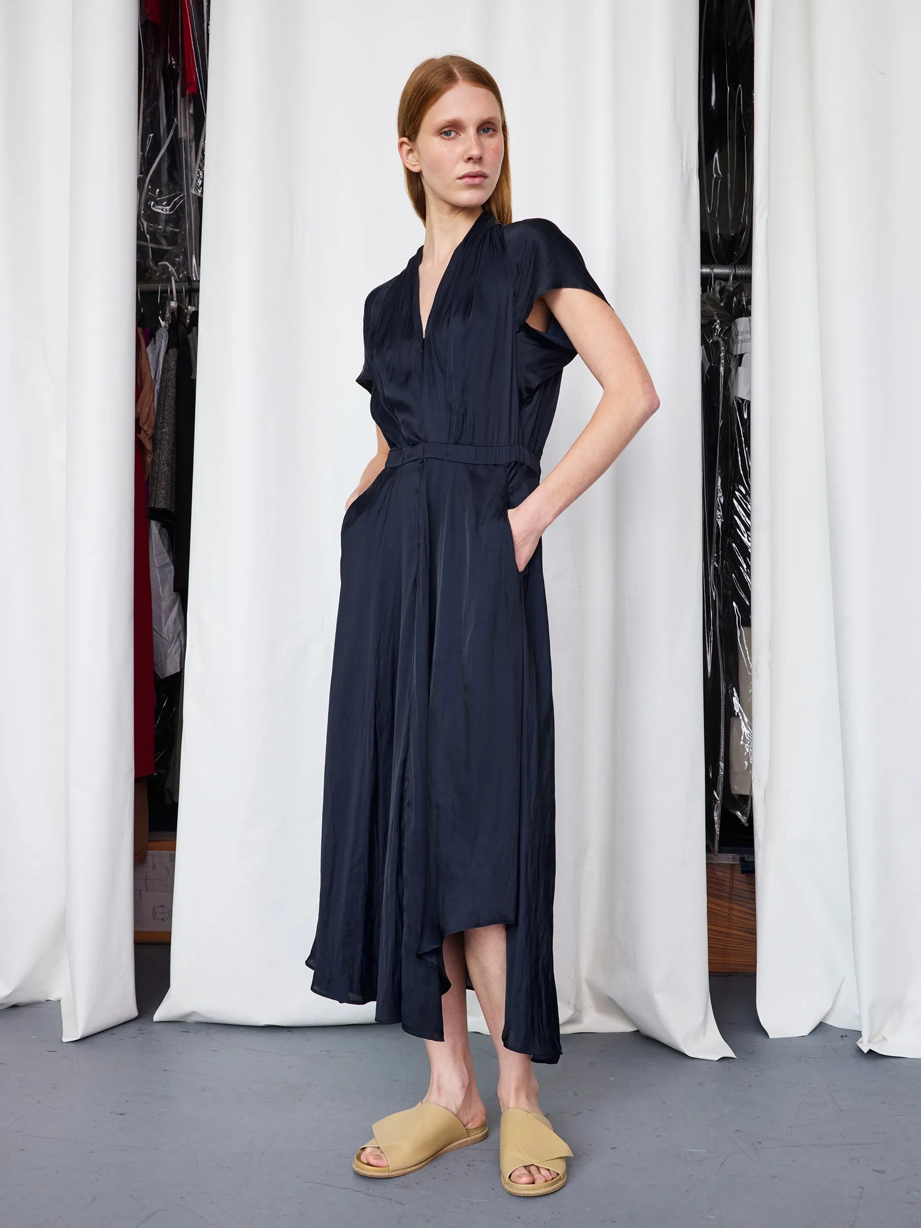 Maki Wave Dress sold by Zero + Maria Cornejo product image thumbnail 4