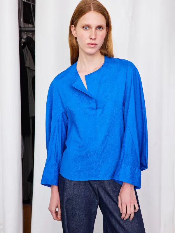 Long-Sleeved Akeo Shirt sold by Zero + Maria Cornejo