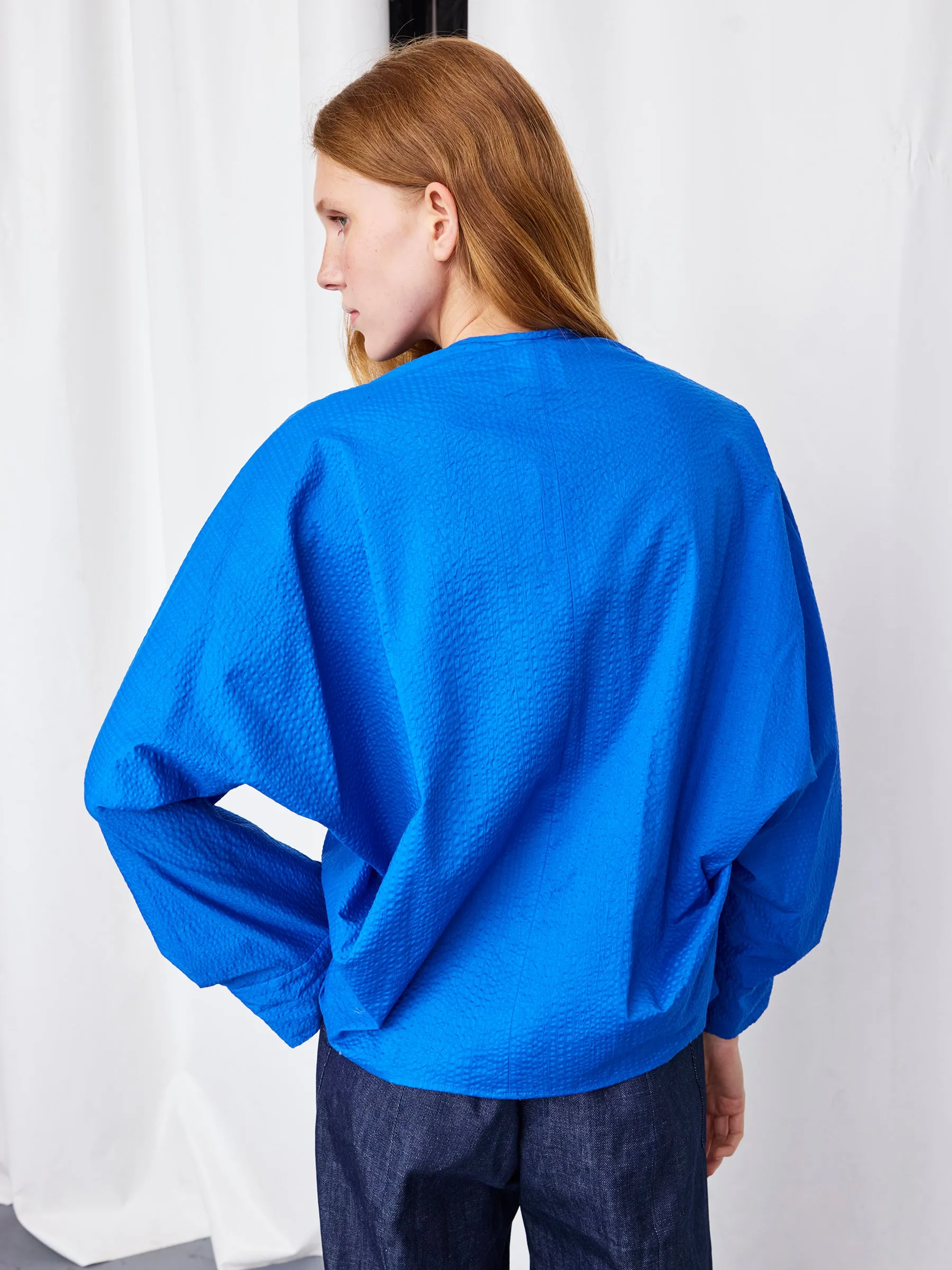 Long-Sleeved Akeo Shirt sold by Zero + Maria Cornejo product image thumbnail 4