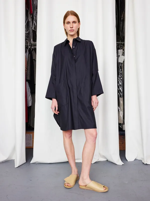 Biker Shirt Dress sold by Zero + Maria Cornejo
