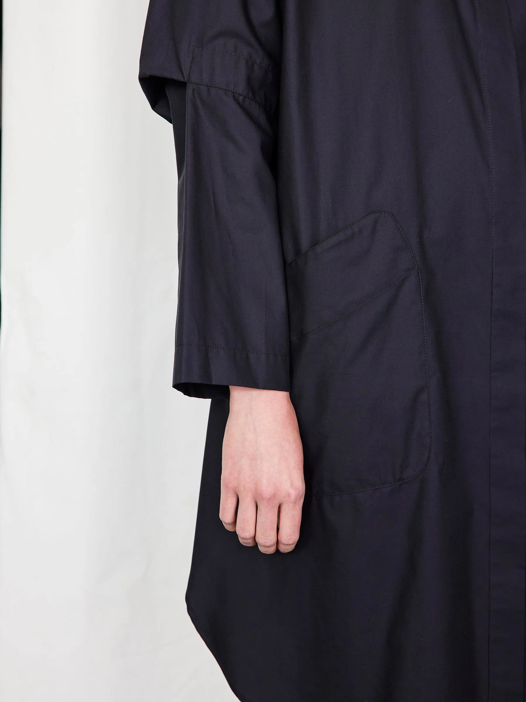 Biker Shirt Dress sold by Zero + Maria Cornejo product image thumbnail 4