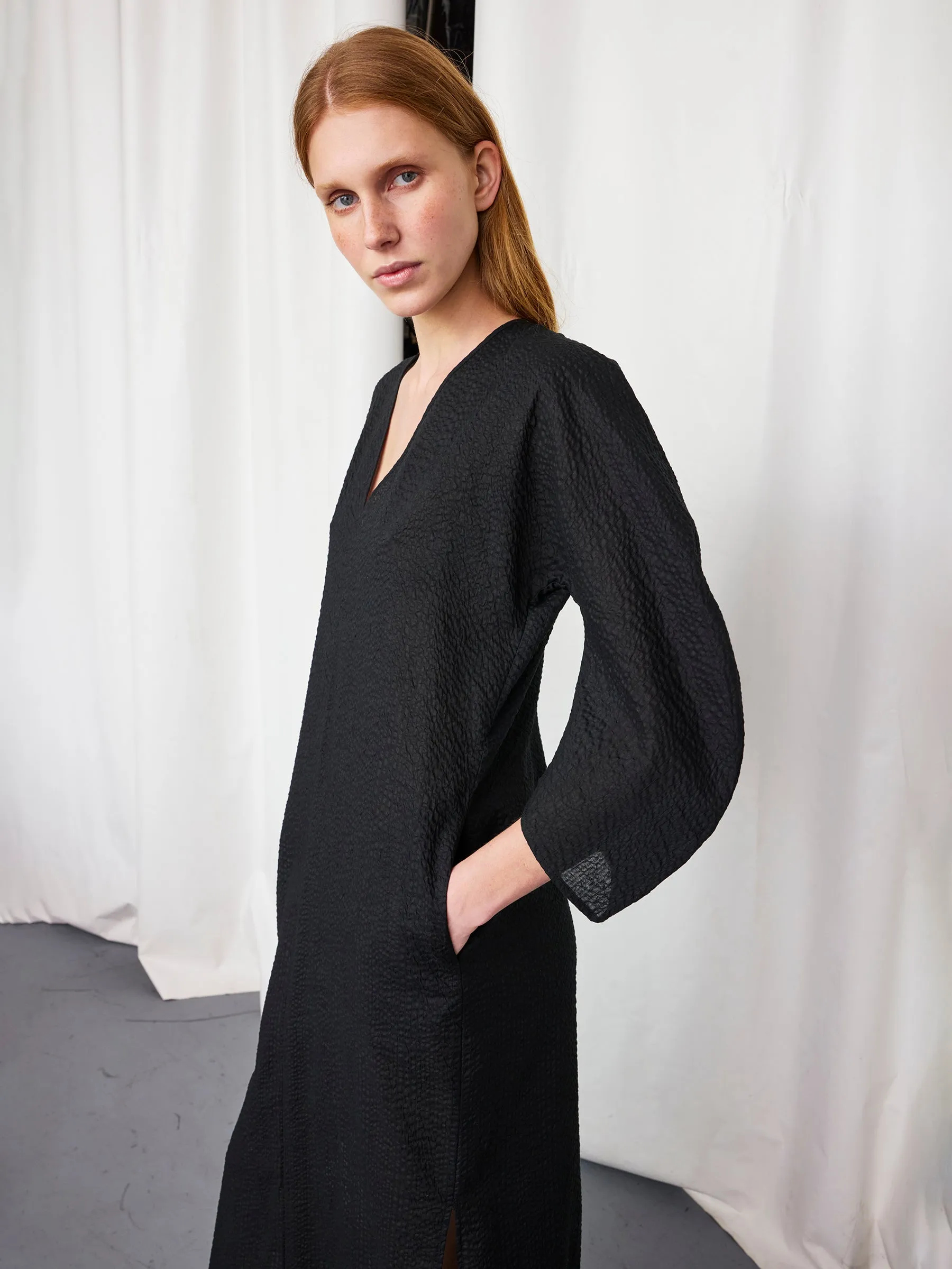 Long Opi Dress sold by Zero + Maria Cornejo product image thumbnail 5