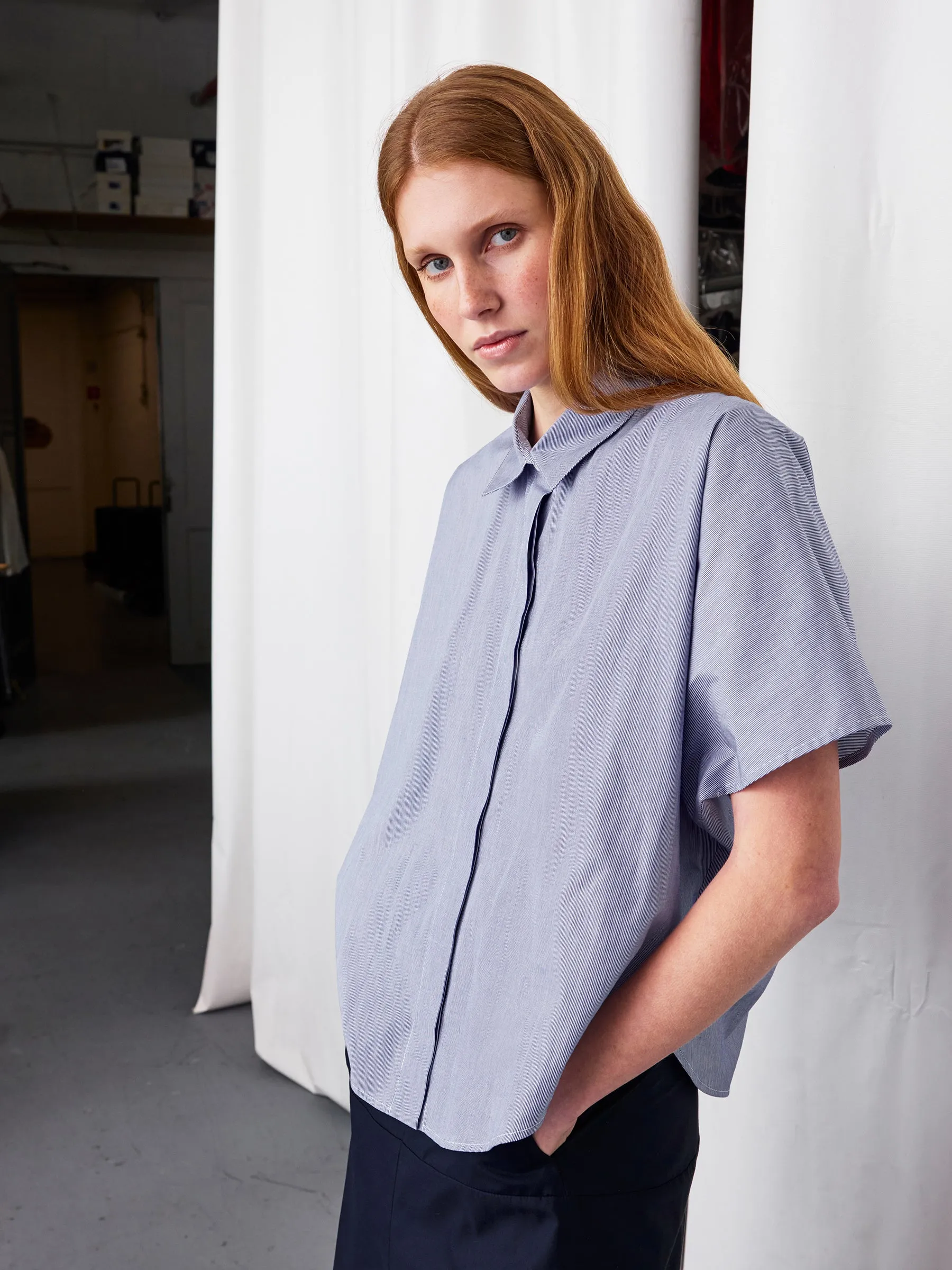 Circle Shirt sold by Zero + Maria Cornejo product image thumbnail 4