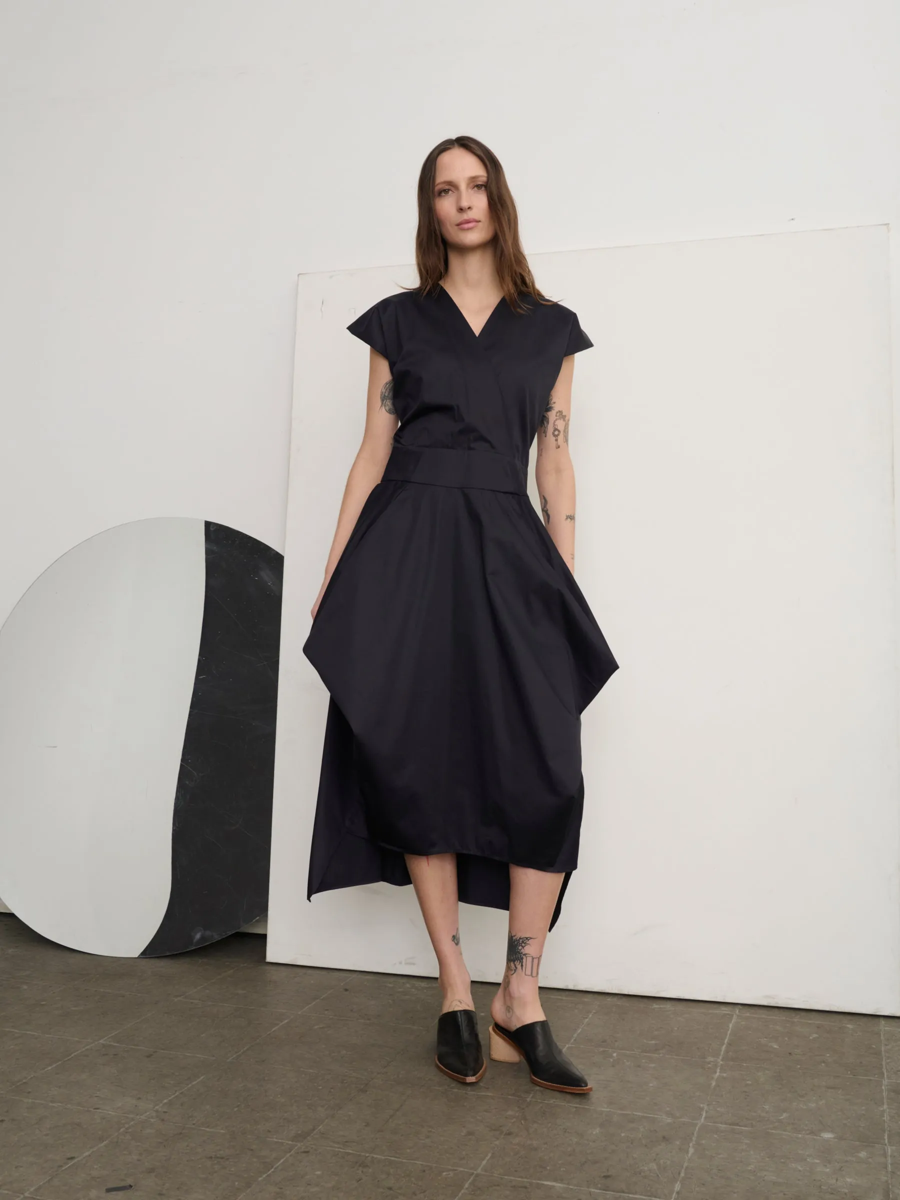 Wrap Nio Dress sold by Zero + Maria Cornejo product image thumbnail 2