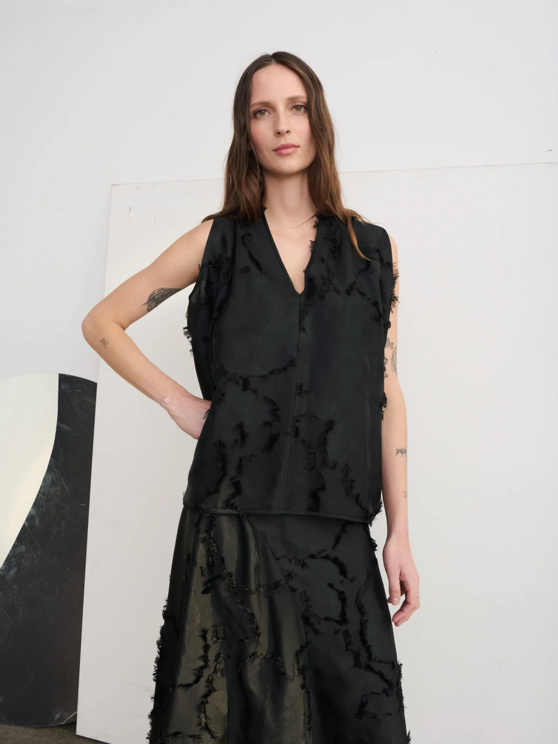 Ina Tank sold by Zero + Maria Cornejo product image thumbnail 3