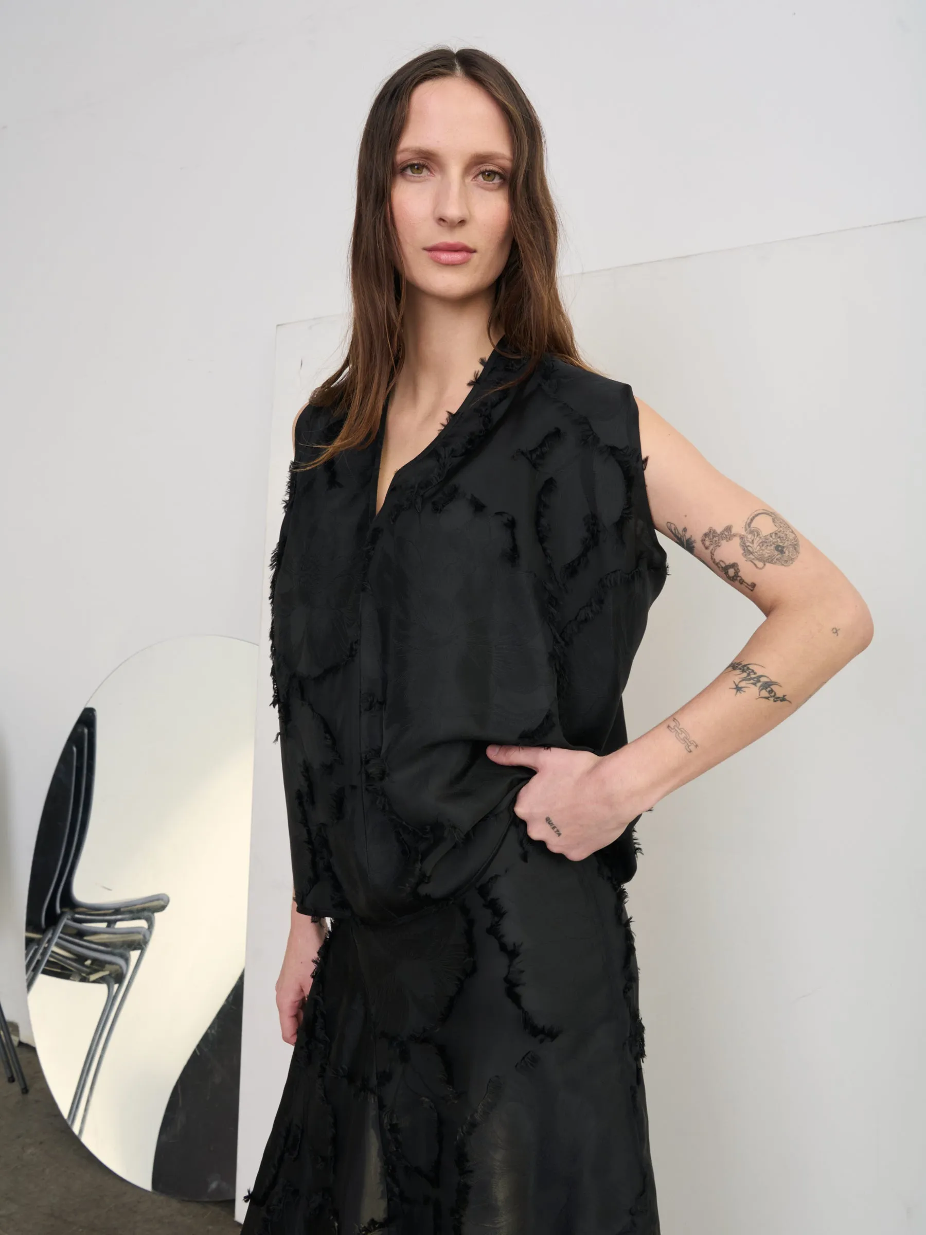 Ina Tank sold by Zero + Maria Cornejo product image thumbnail 5