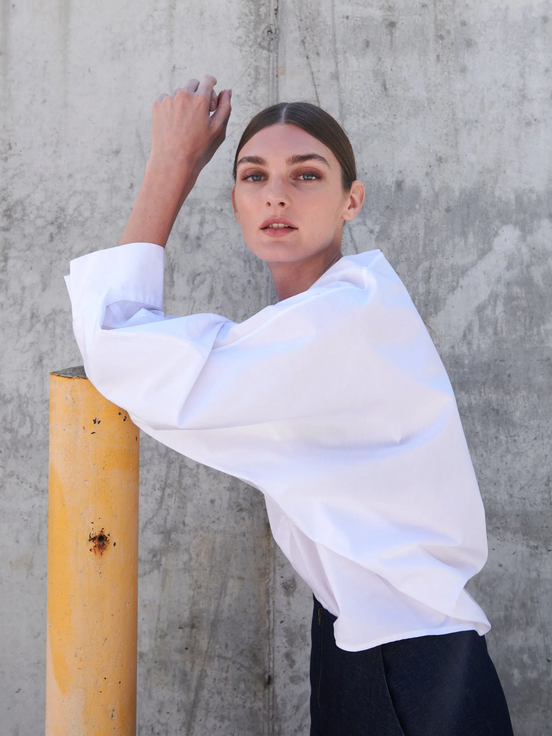 Long-Sleeved Akeo Shirt sold by Zero + Maria Cornejo product image thumbnail 2
