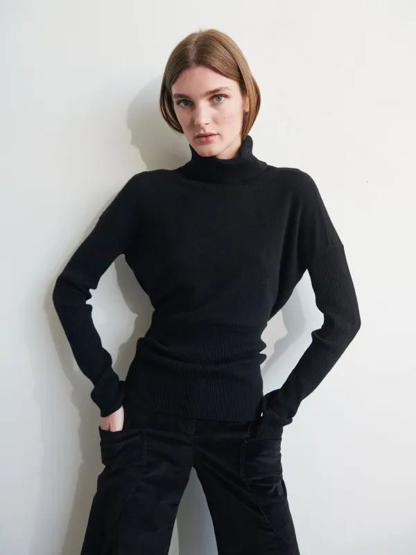 Long-Sleeved Ama Rollneck sold by Zero + Maria Cornejo