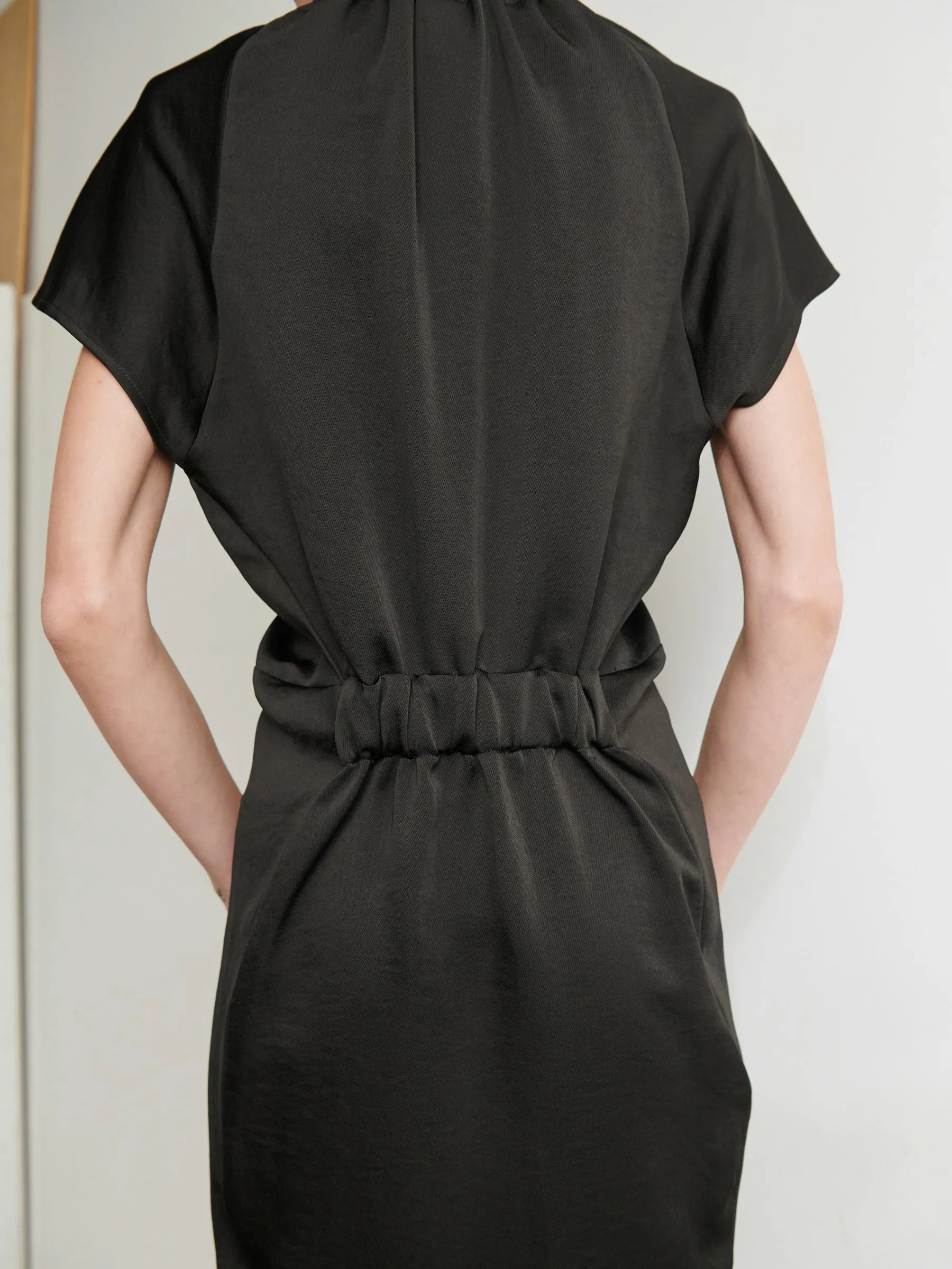 Ruched Stella Dress sold by Zero + Maria Cornejo product image thumbnail 4