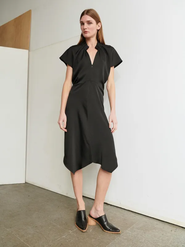 Ruched Stella Dress made by Zero + Maria Cornejo