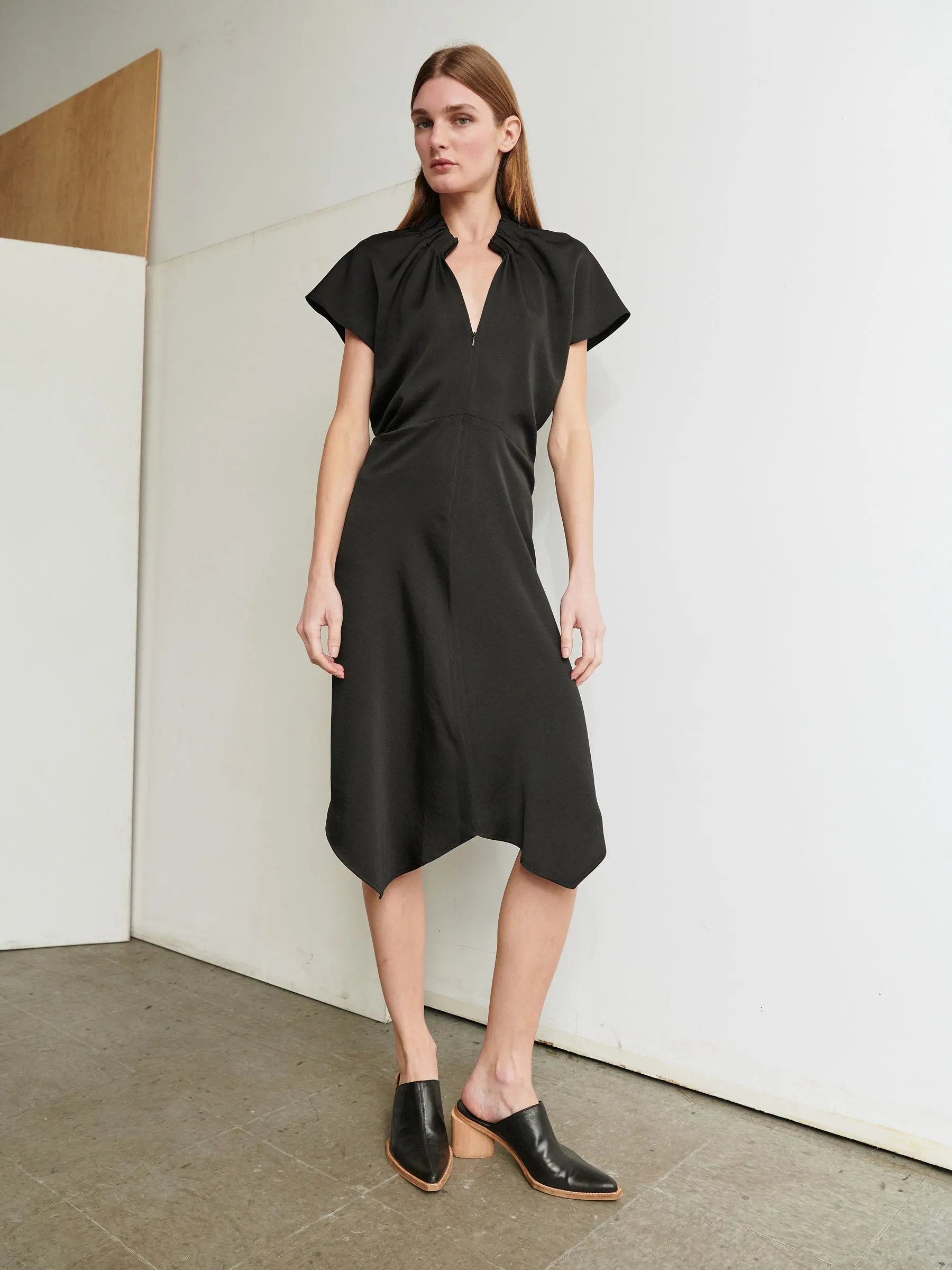 Ruched Stella Dress sold by Zero + Maria Cornejo