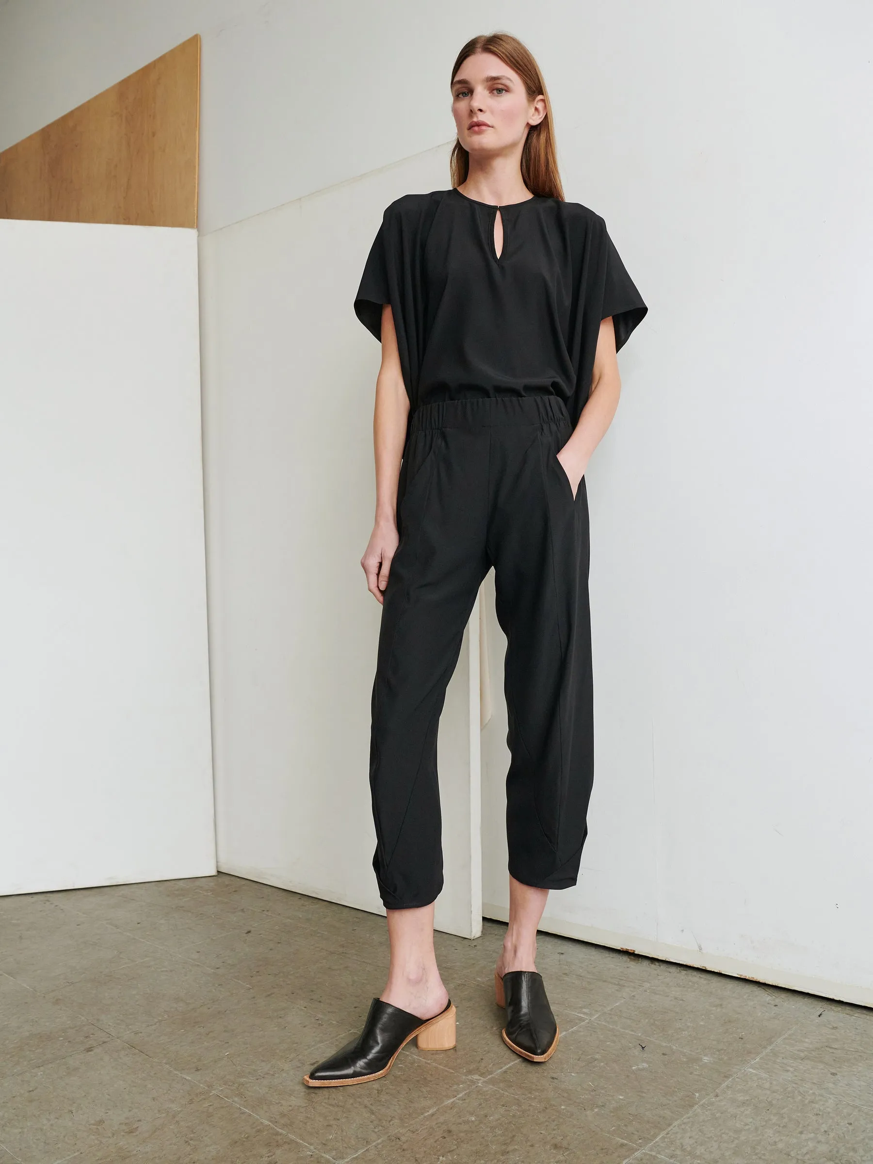Cropped Akeo Pant sold by Zero + Maria Cornejo