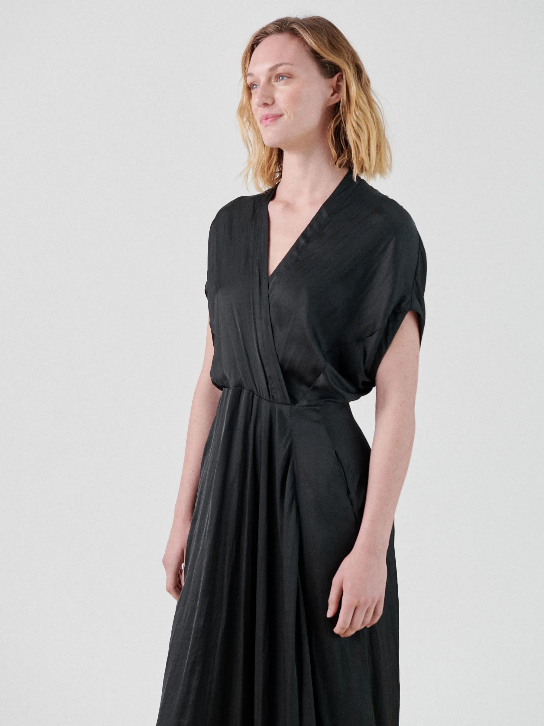 Long Aki Wave Dress sold by Zero + Maria Cornejo product image thumbnail 5