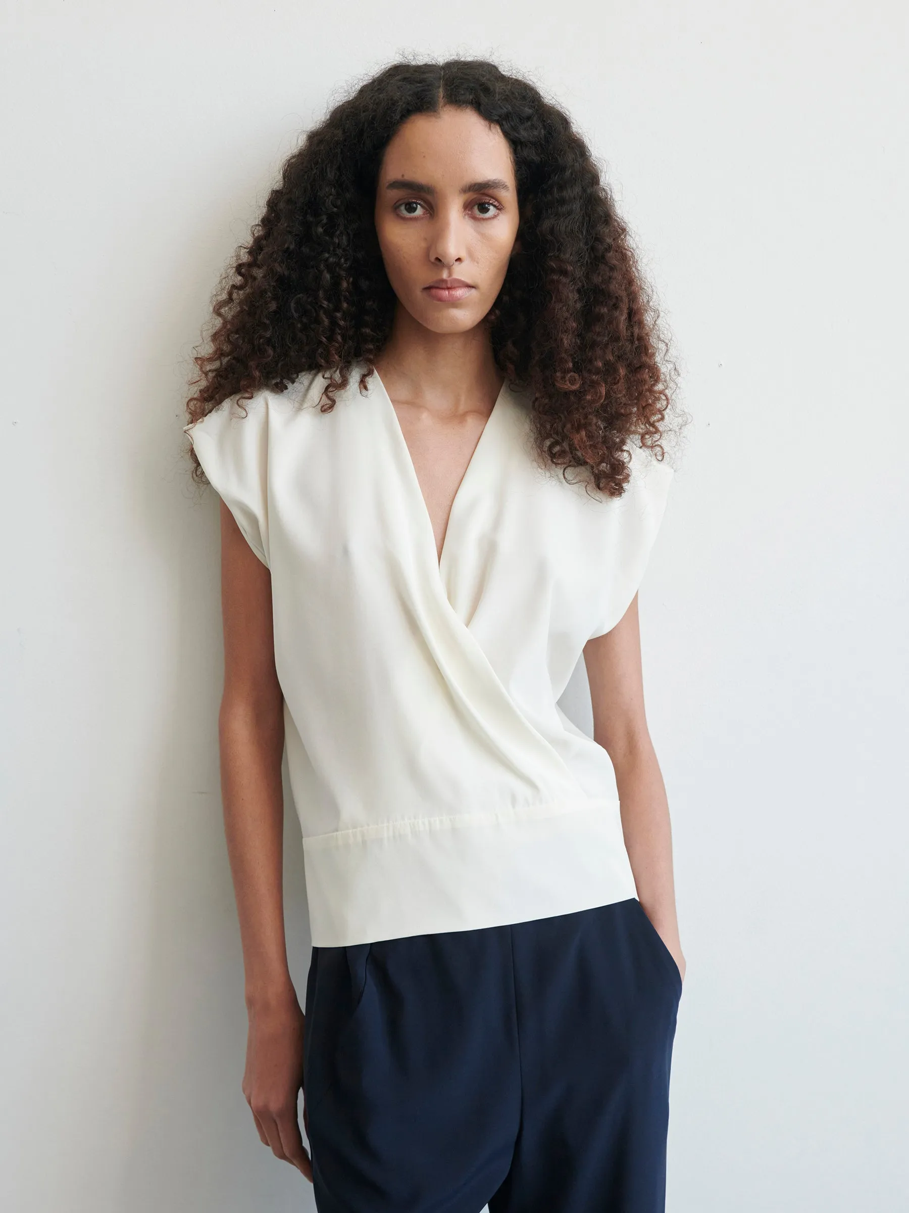 Wrap Mido Top sold by Zero + Maria Cornejo