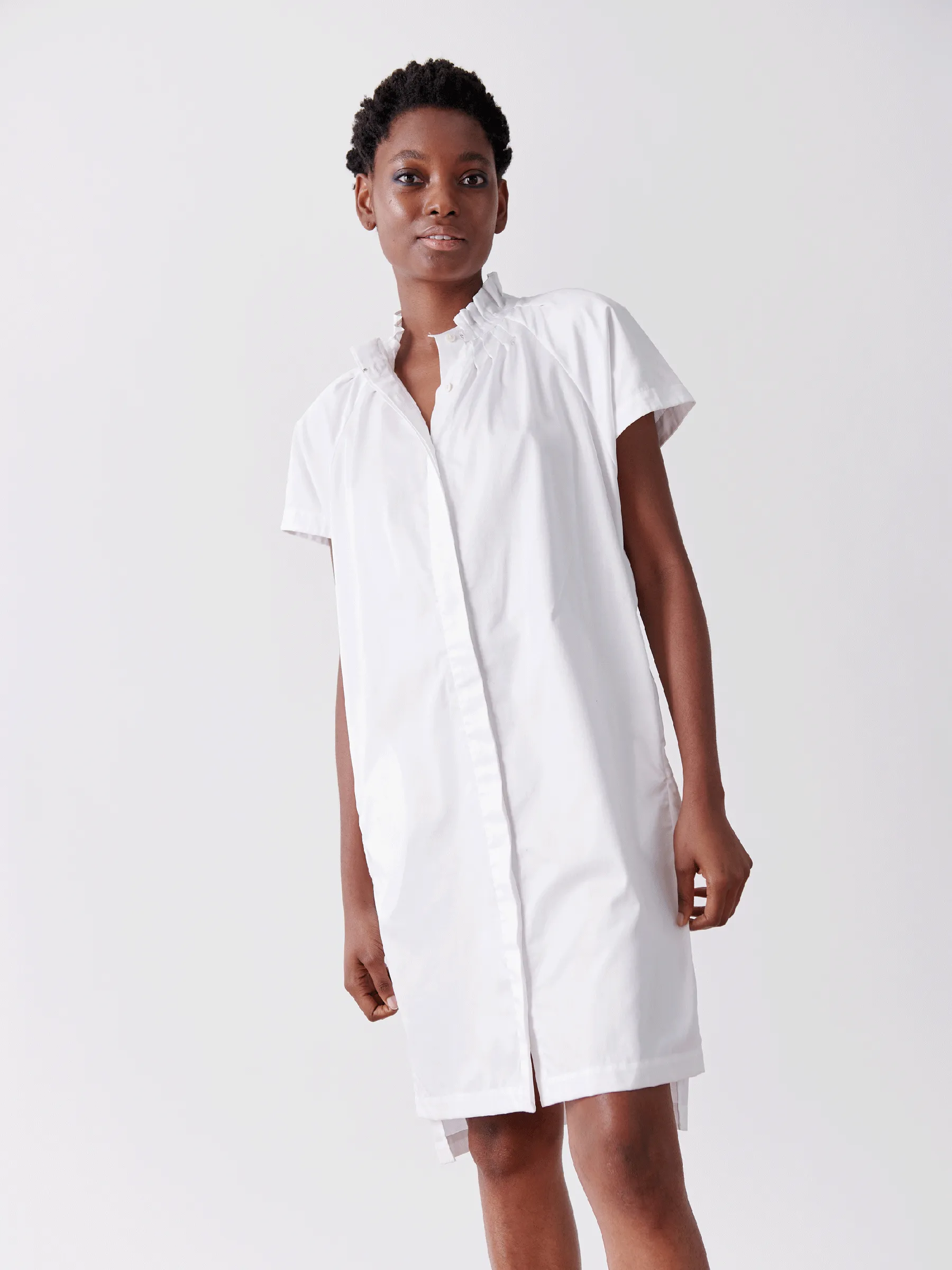 Pintuck Day Dress sold by Zero + Maria Cornejo product image thumbnail 3
