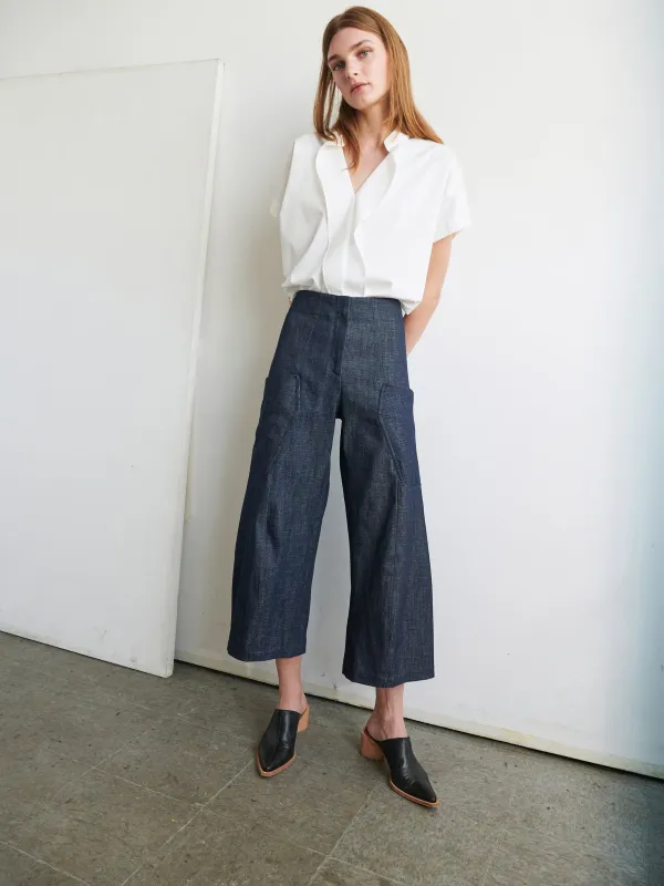 Curved Eda Culotte sold by Zero + Maria Cornejo