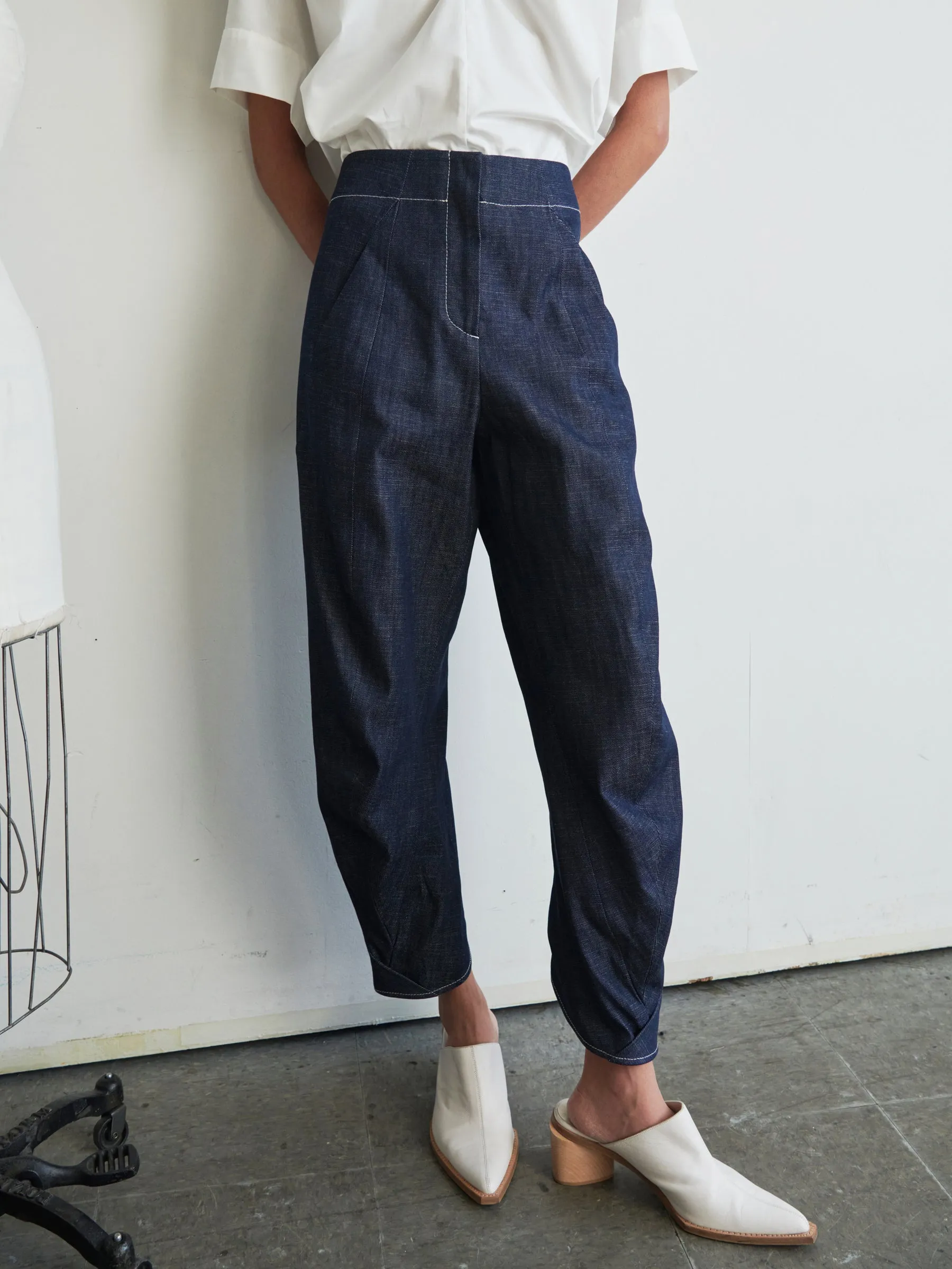 Takeo Pant sold by Zero + Maria Cornejo product image thumbnail 3