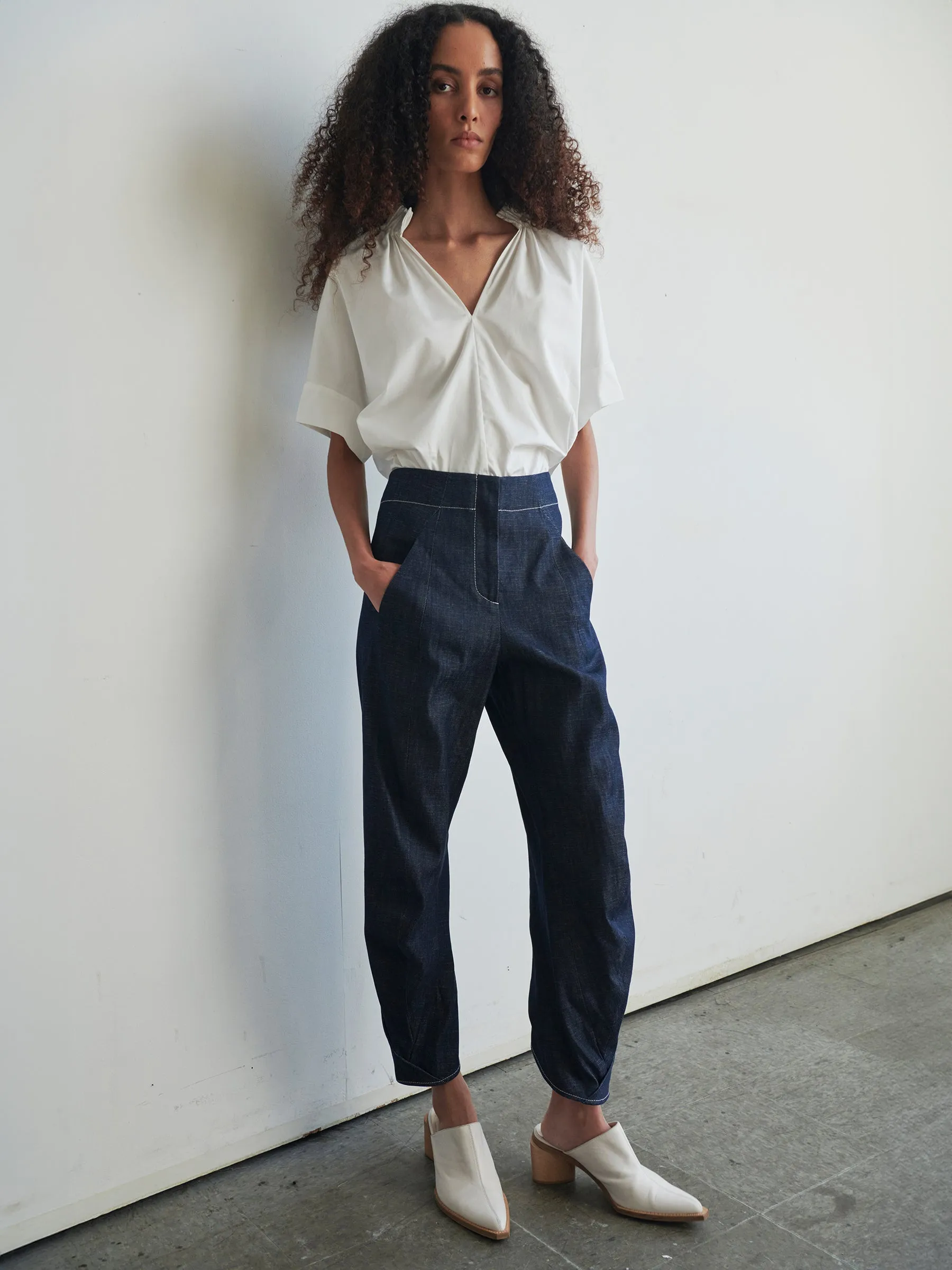 Takeo Pant sold by Zero + Maria Cornejo product image thumbnail 5