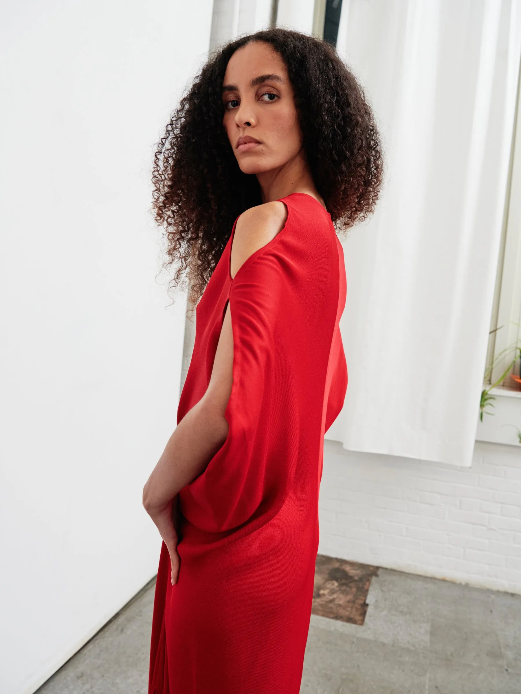 Long Miu Dress sold by Zero + Maria Cornejo product image thumbnail 5