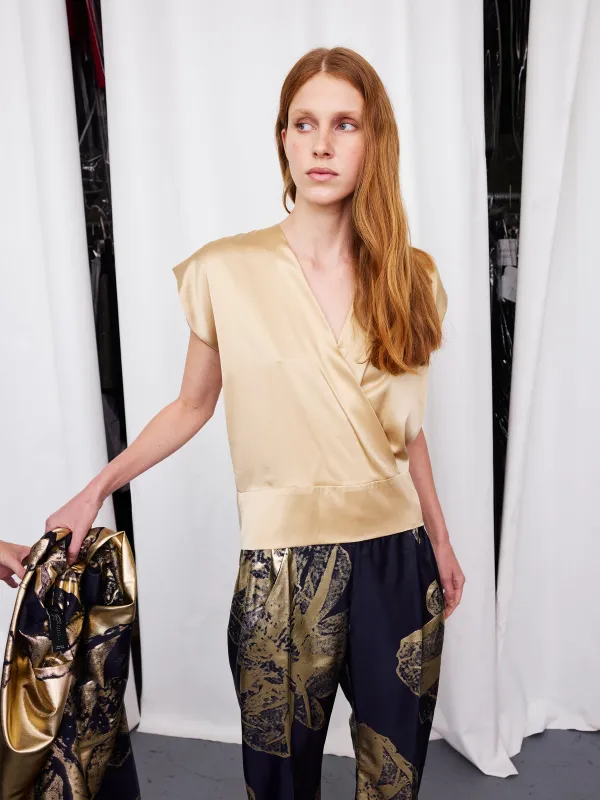 Wrap Mido Top sold by Zero + Maria Cornejo