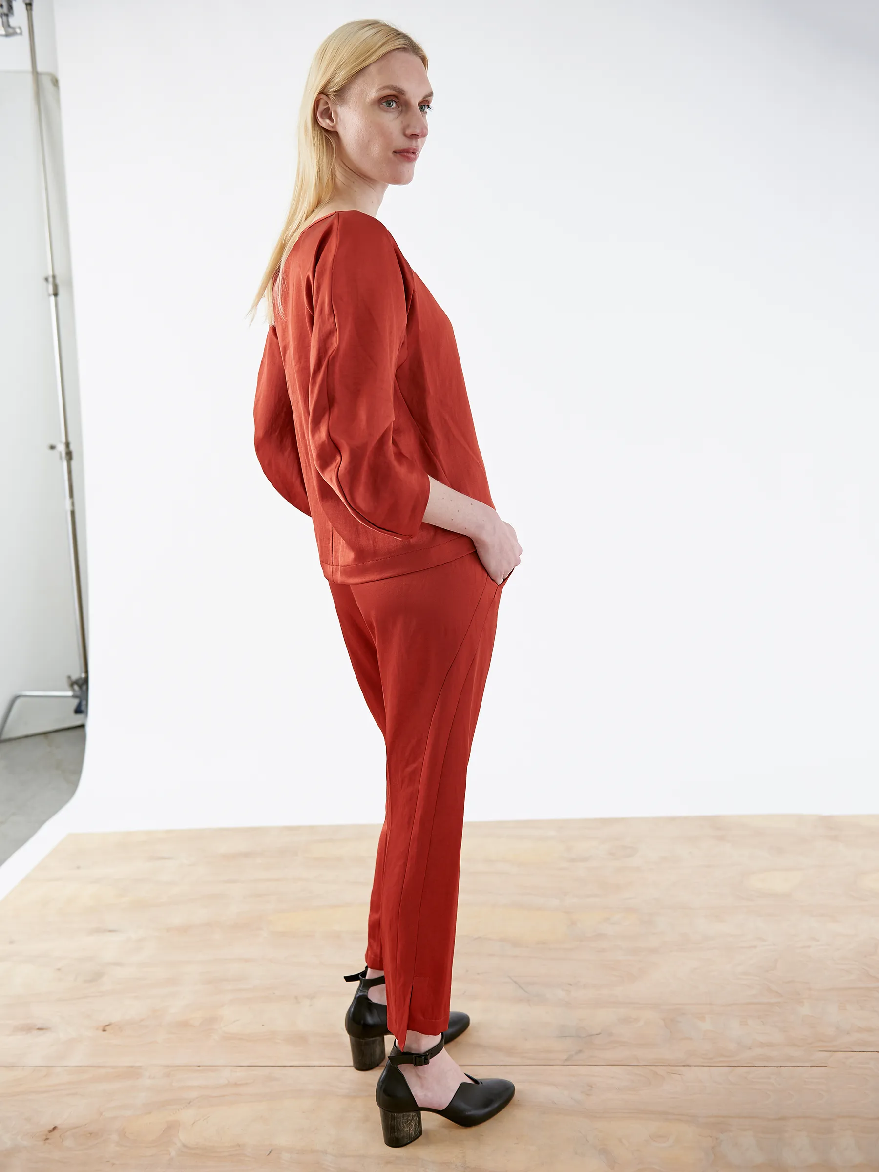 Slim Elli Pant sold by Zero + Maria Cornejo product image thumbnail 5