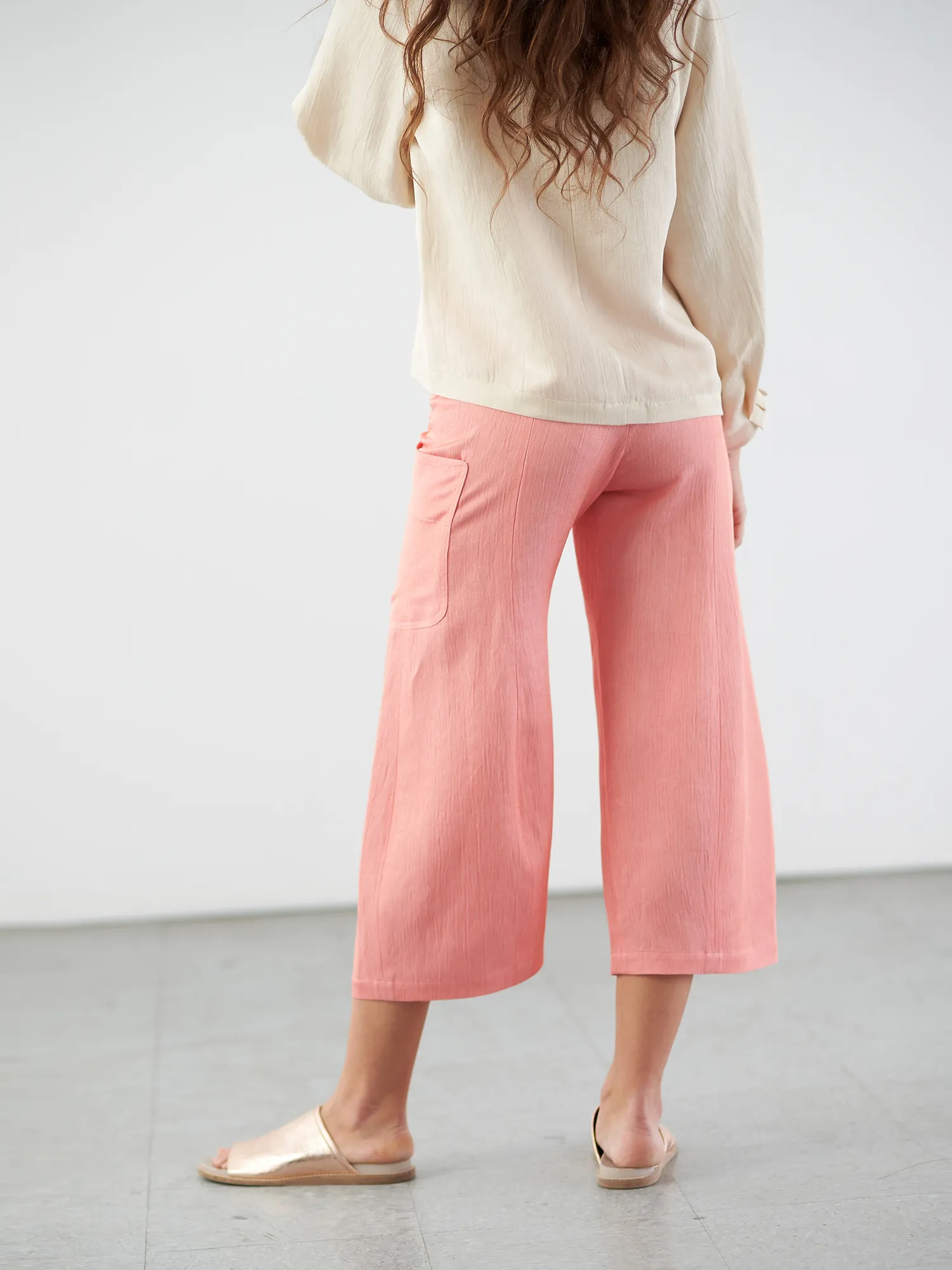 Curved Eda Culotte sold by Zero + Maria Cornejo product image thumbnail 4