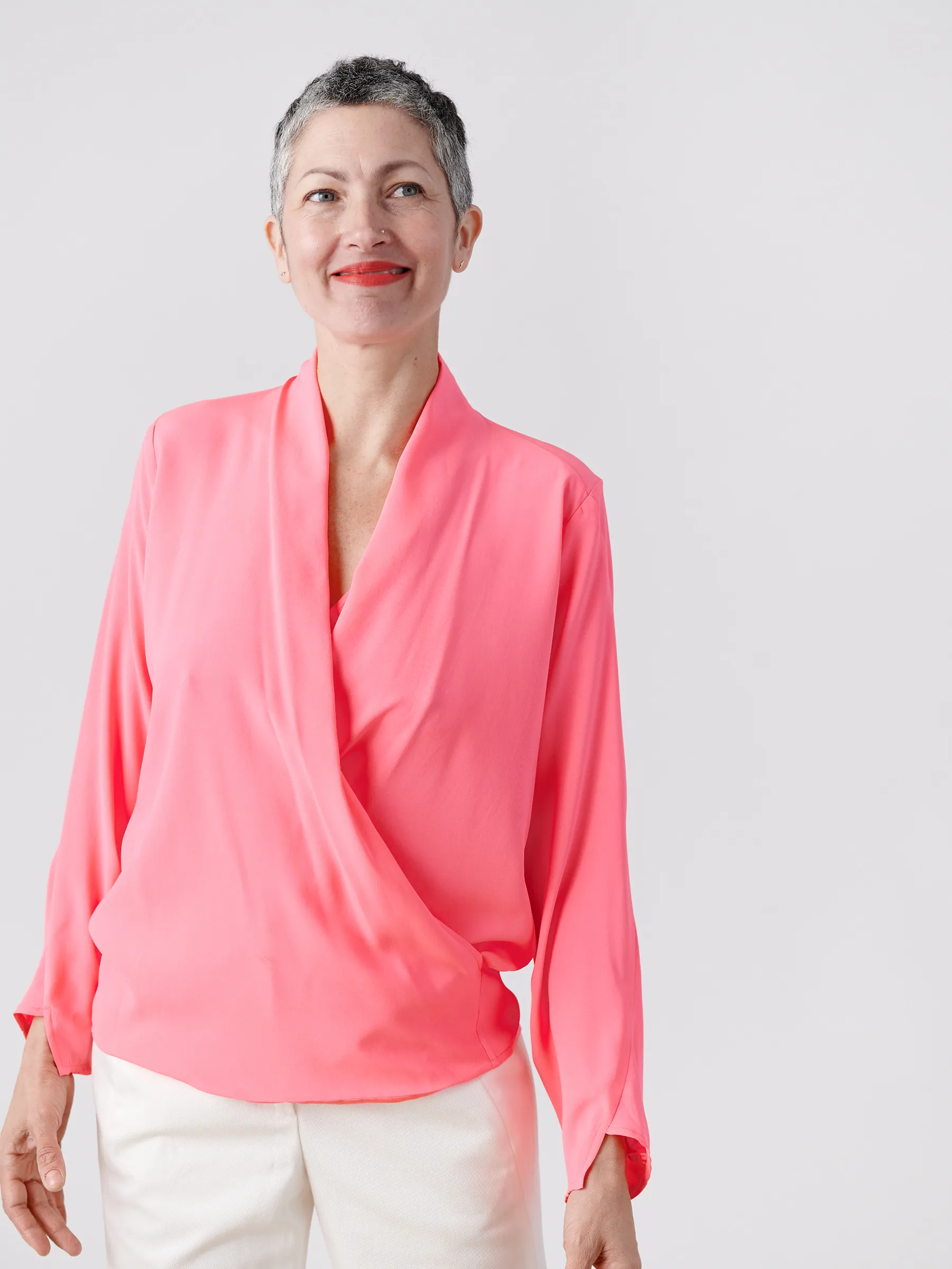 Jazmin Shirt sold by Zero + Maria Cornejo