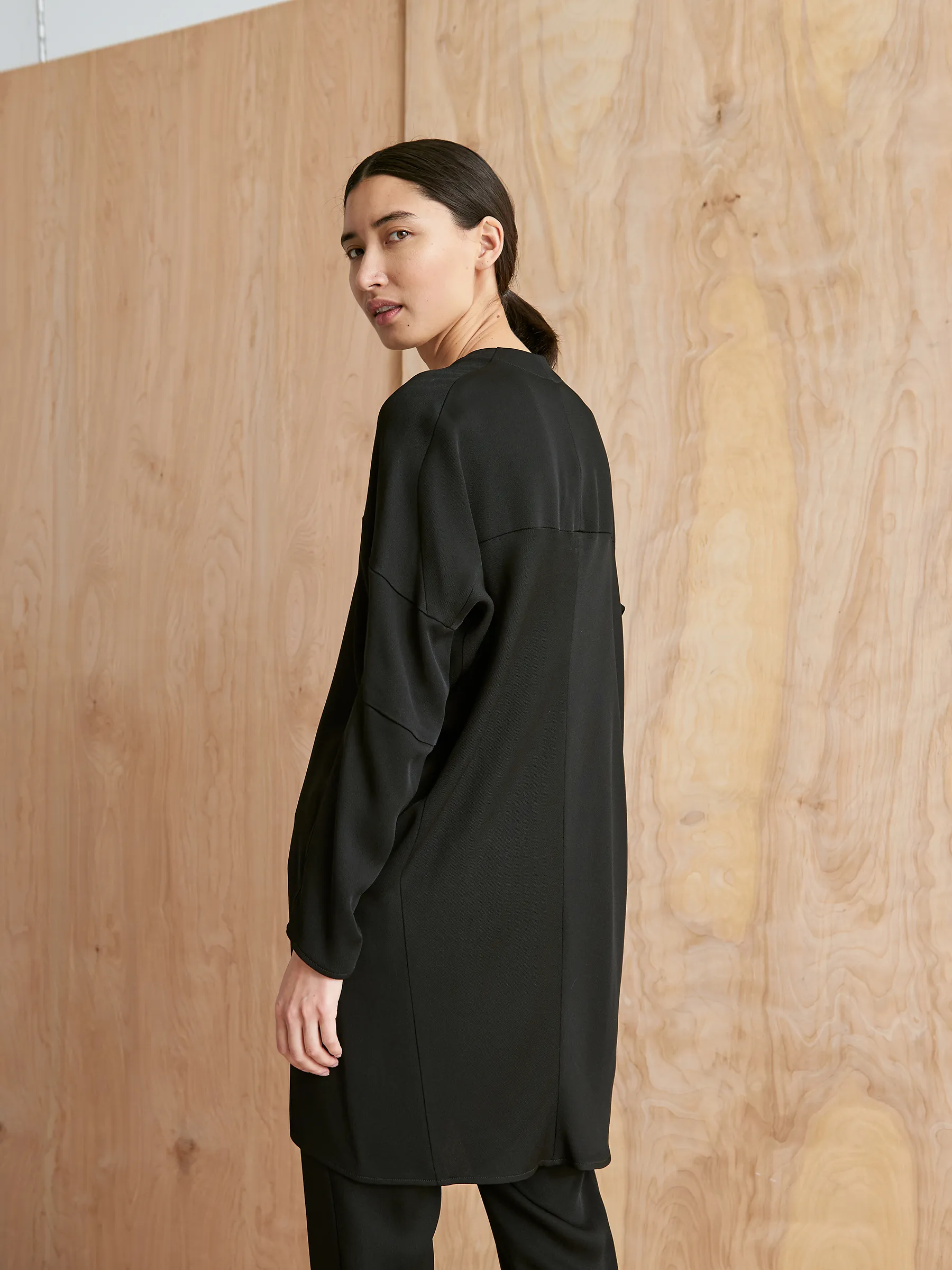 Long-Sleeved Hex Tunic Dress sold by Zero + Maria Cornejo product image thumbnail 5