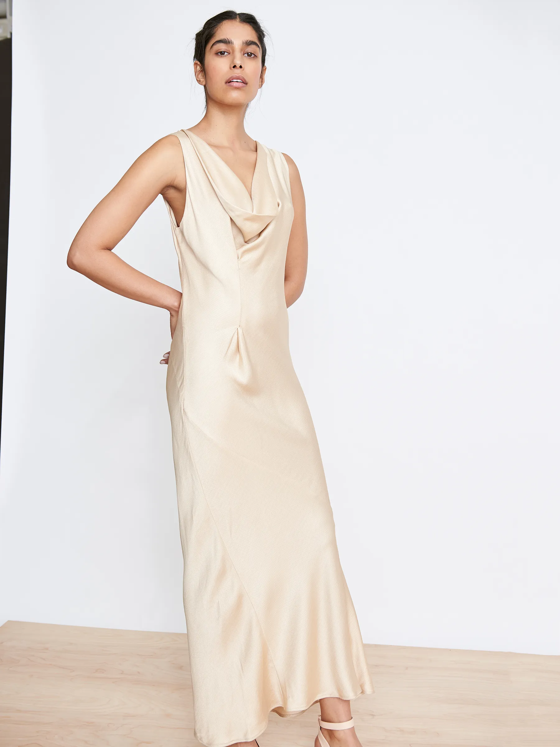 Long Lana Dress sold by Zero + Maria Cornejo product image thumbnail 4