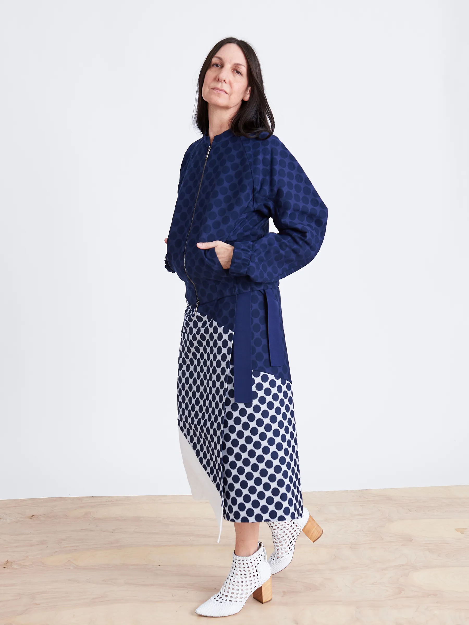 Wrap Abbey Skirt sold by Zero + Maria Cornejo product image thumbnail 4