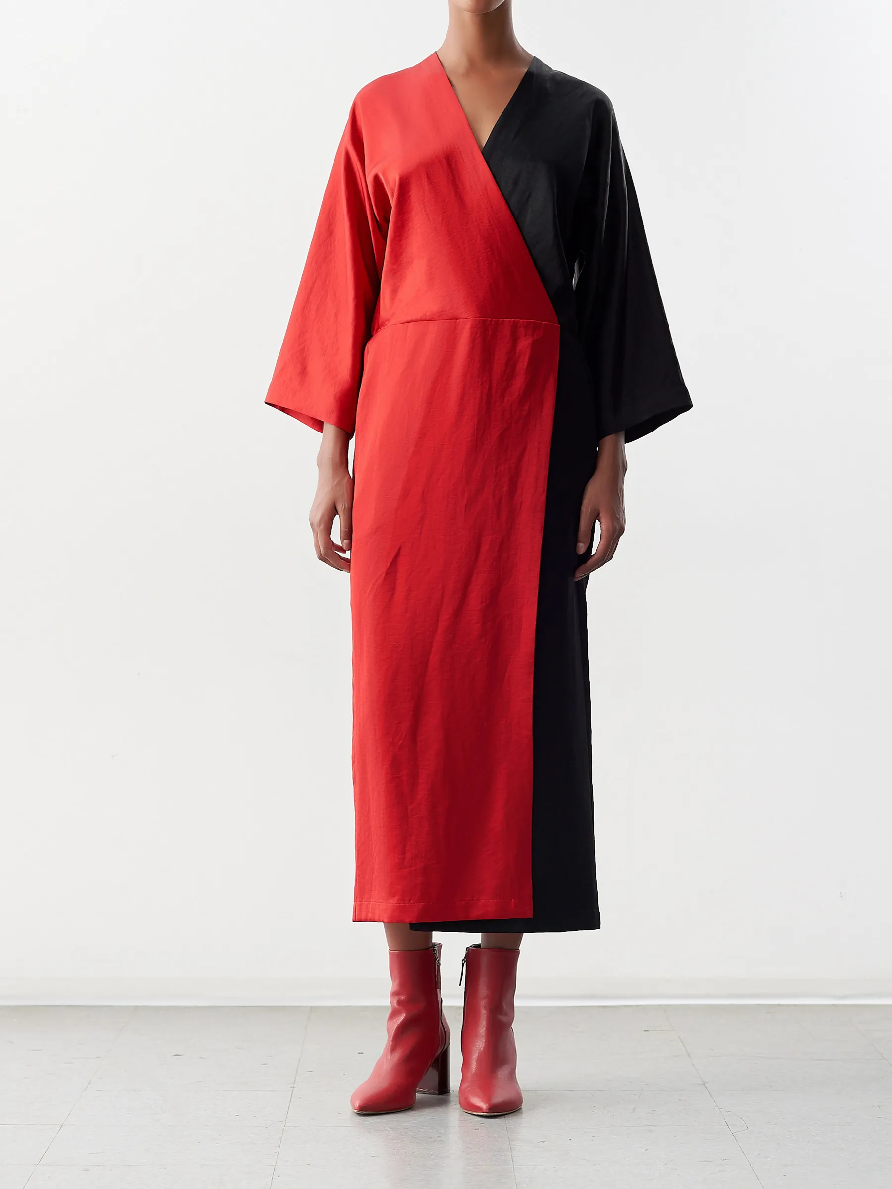 Wrap Oki Dress sold by Zero + Maria Cornejo product image thumbnail 2