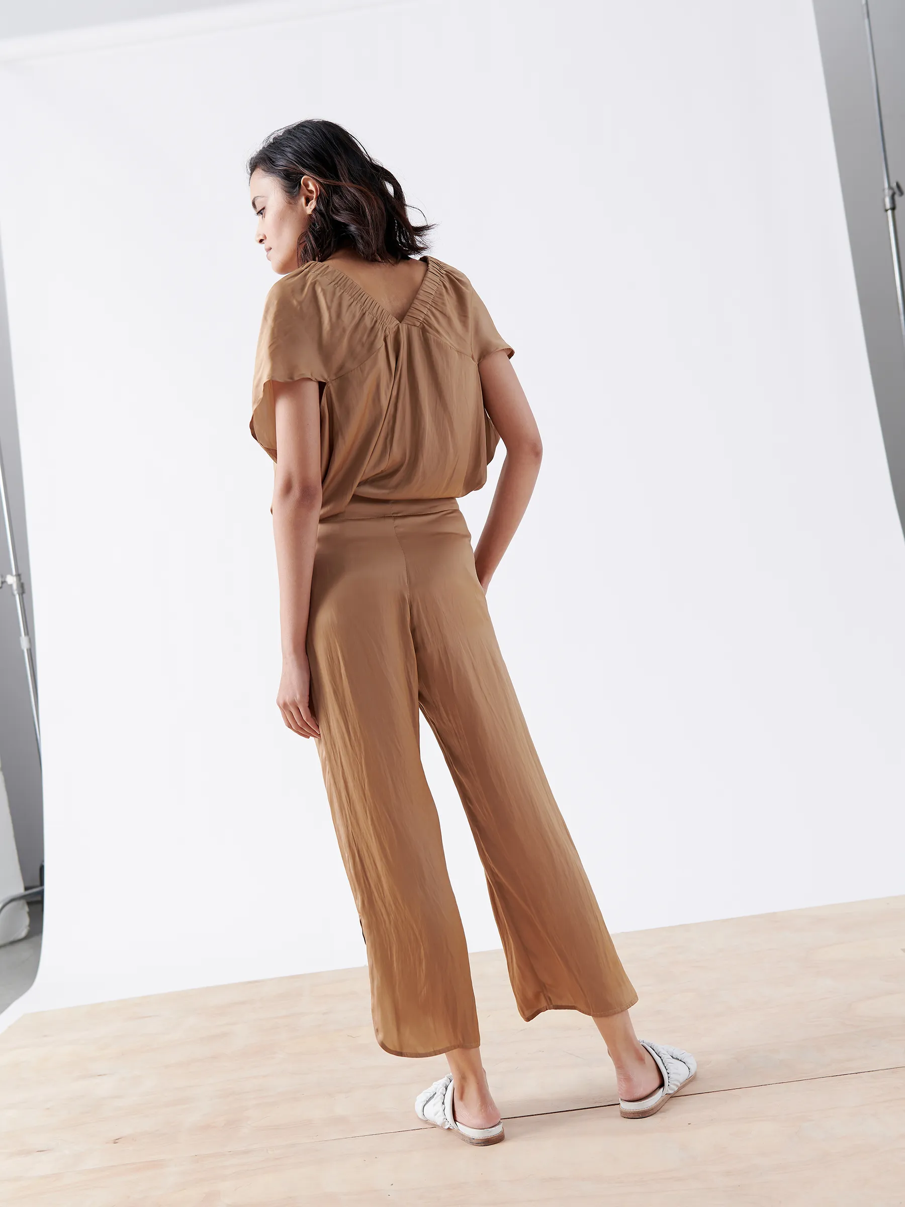 Tie Front Pant sold by Zero + Maria Cornejo product image thumbnail 4