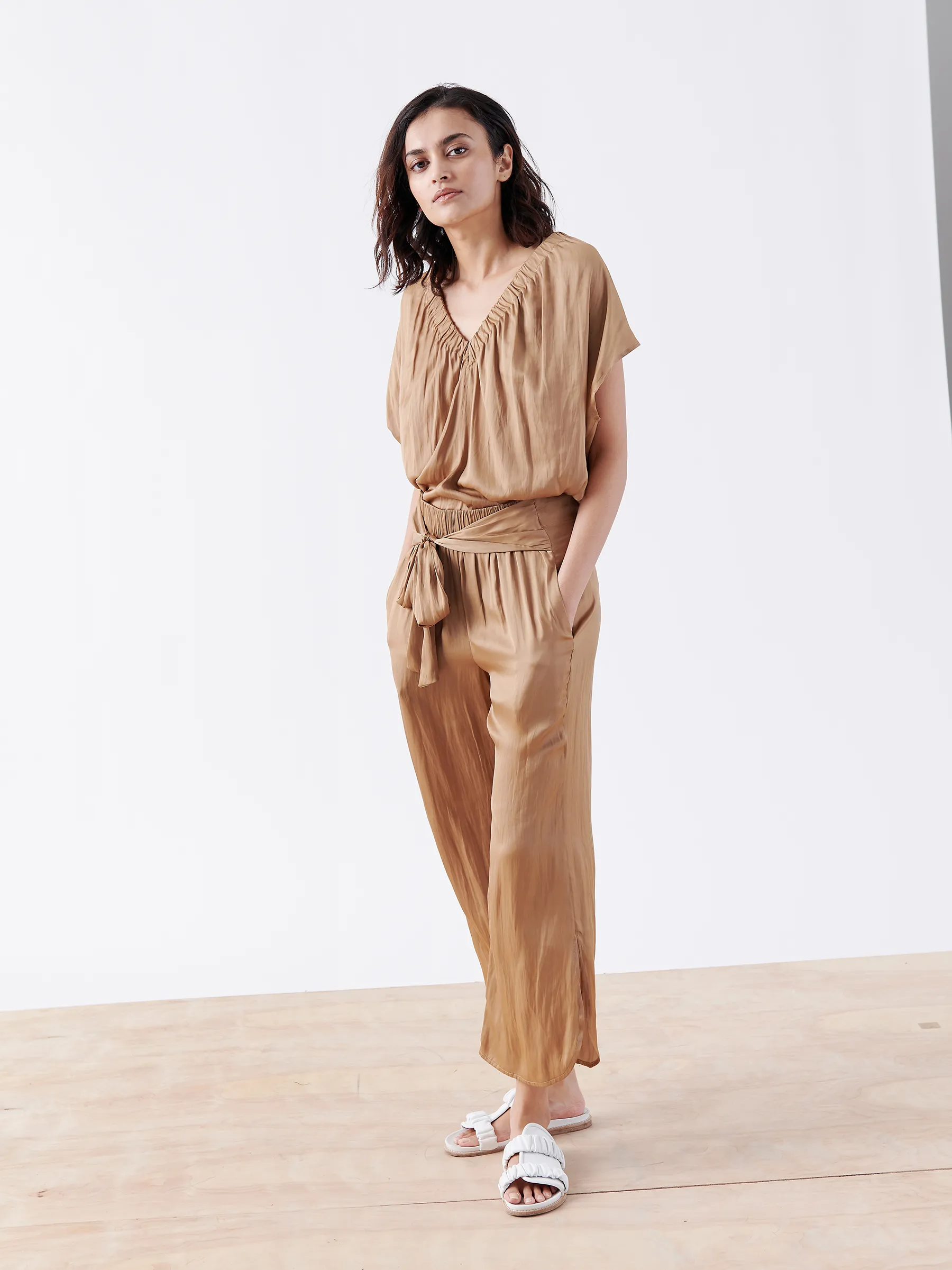 Tie Front Pant sold by Zero + Maria Cornejo product image thumbnail 2