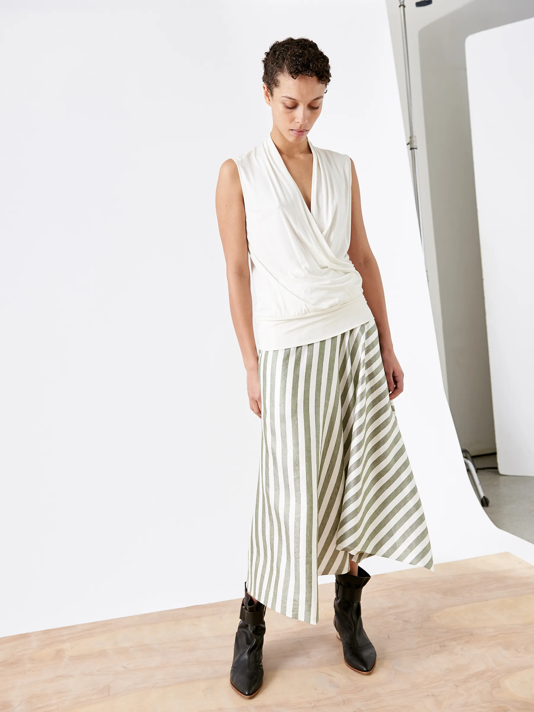 Aki Wave Skirt sold by Zero + Maria Cornejo product image thumbnail 2