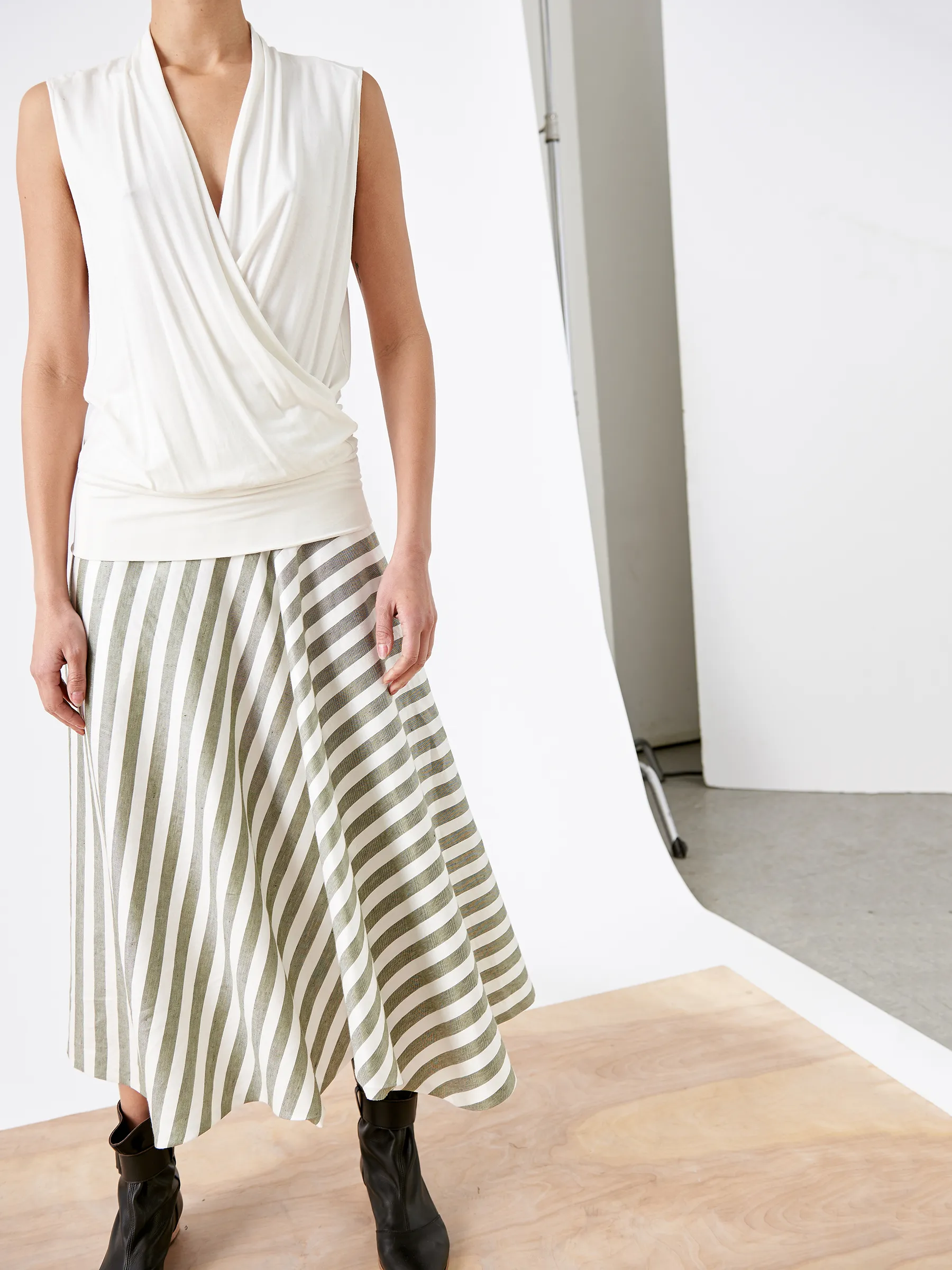 Aki Wave Skirt sold by Zero + Maria Cornejo product image thumbnail 4