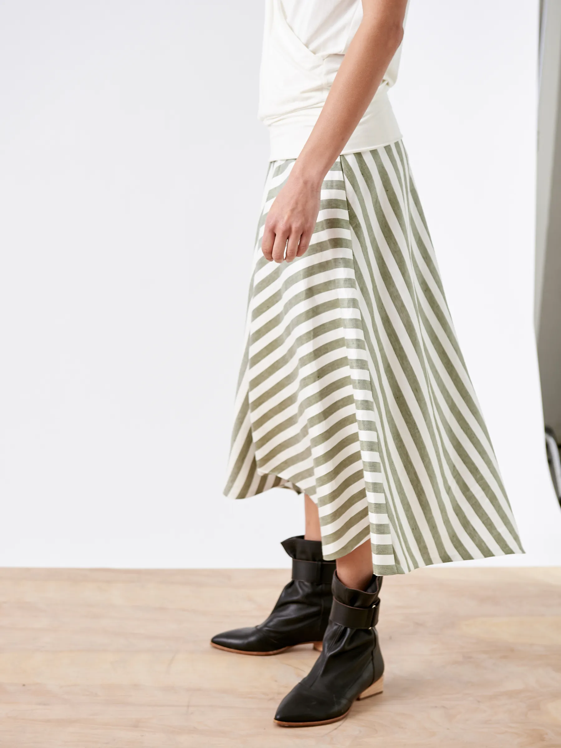 Aki Wave Skirt sold by Zero + Maria Cornejo product image thumbnail 5