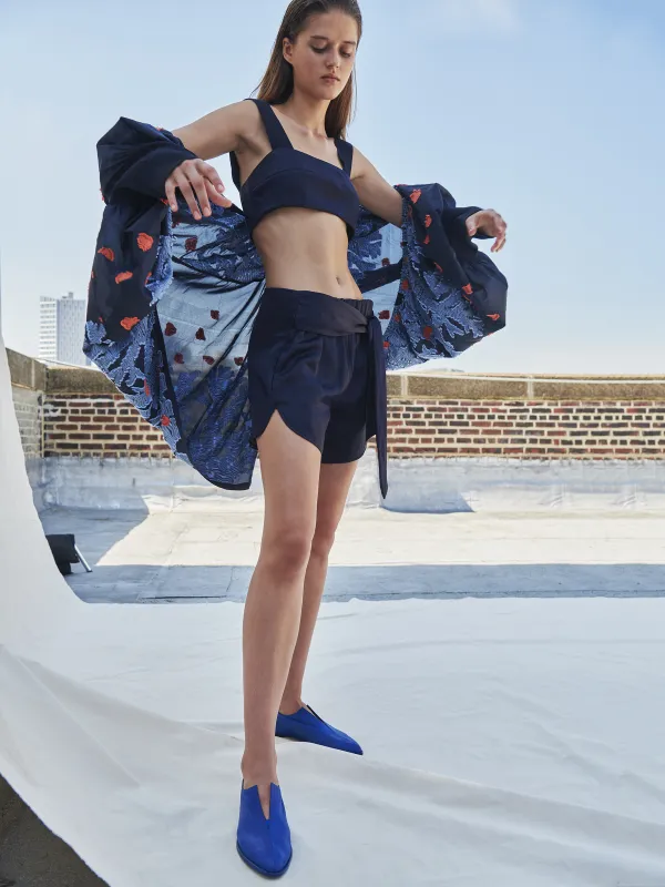 Tie Front Short made by Zero + Maria Cornejo