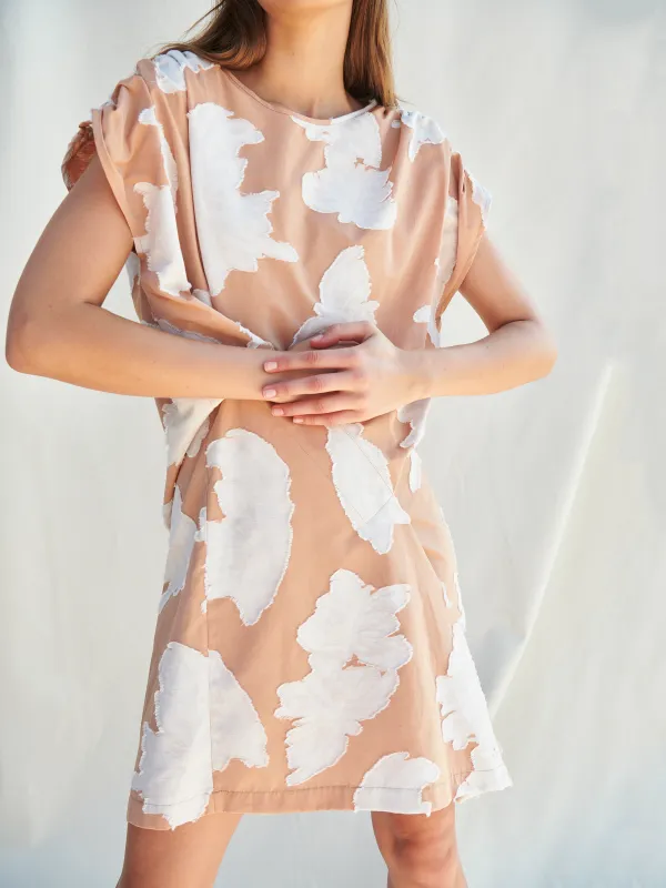 Ruched Fold Mini Dress made by Zero + Maria Cornejo