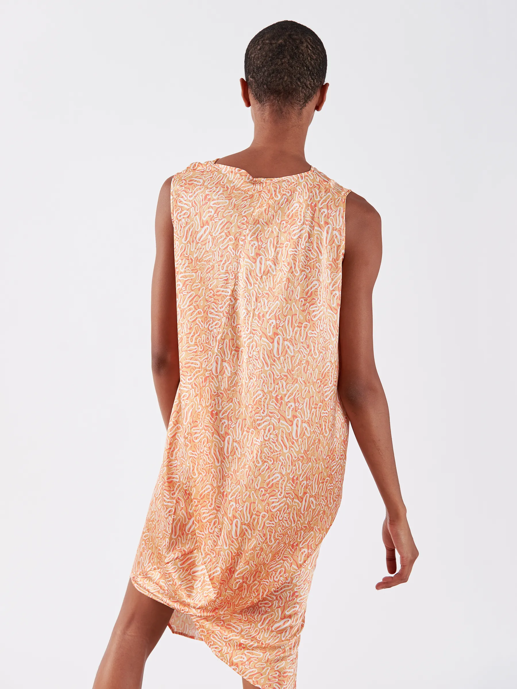 Twist Shoulder Ibit Dress sold by Zero + Maria Cornejo product image thumbnail 5