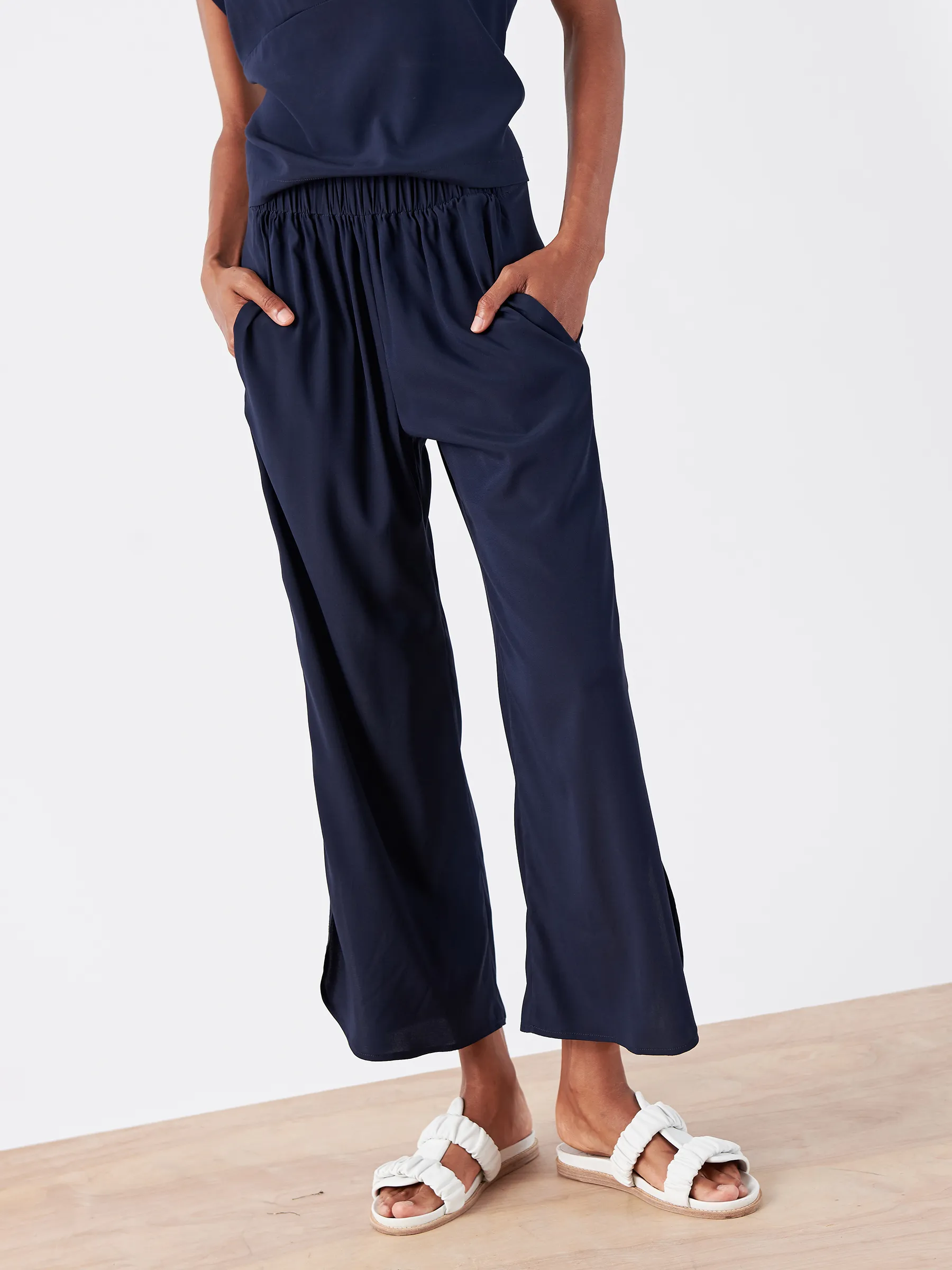 Ruched Front Pant sold by Zero + Maria Cornejo product image thumbnail 2