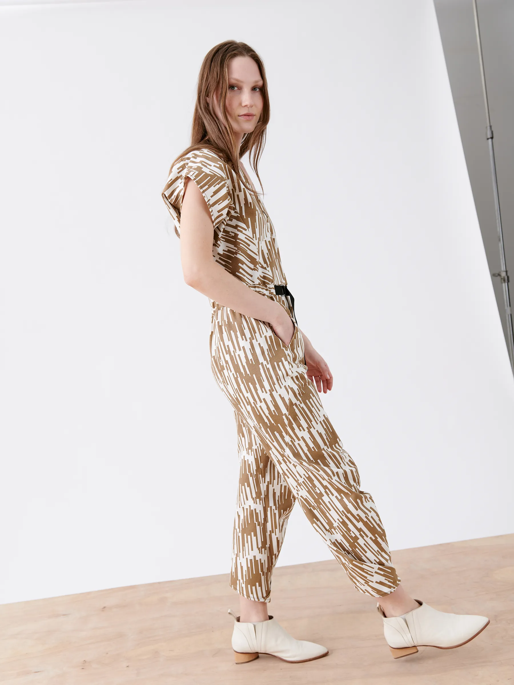 Strap Akeo Jumpsuit sold by Zero + Maria Cornejo product image thumbnail 4