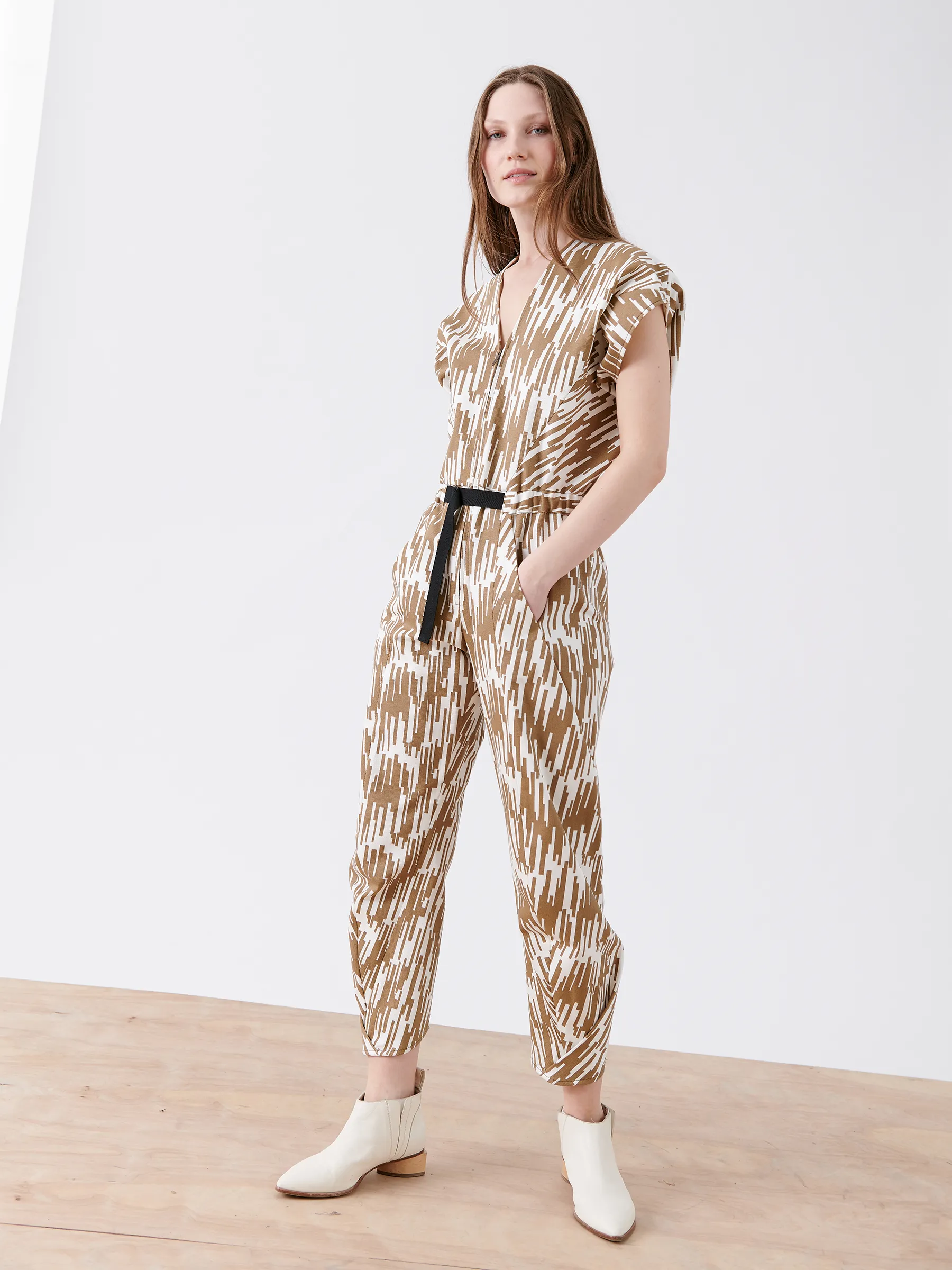 Strap Akeo Jumpsuit sold by Zero + Maria Cornejo product image thumbnail 3