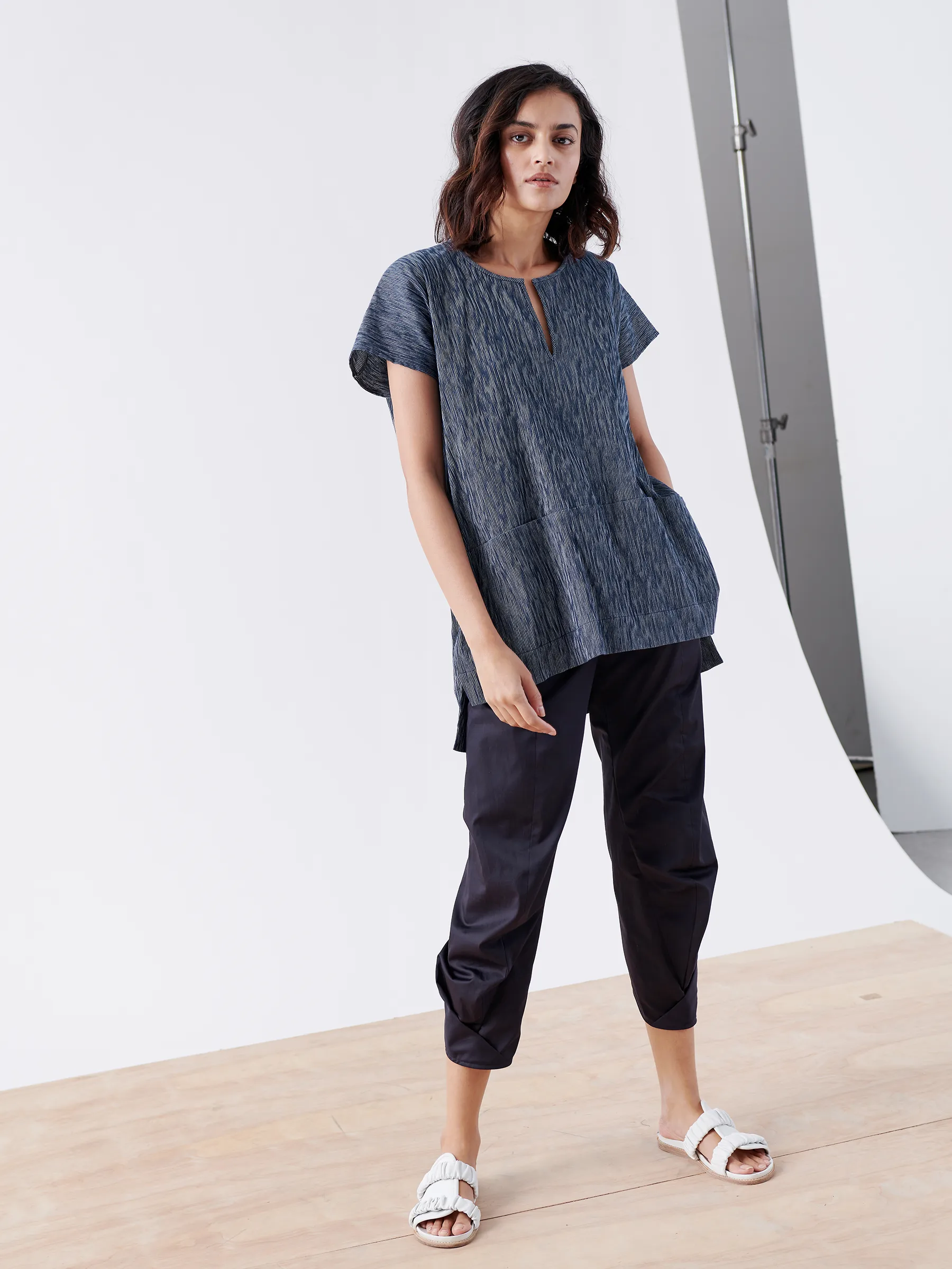 Rae Tunic sold by Zero + Maria Cornejo product image thumbnail 3