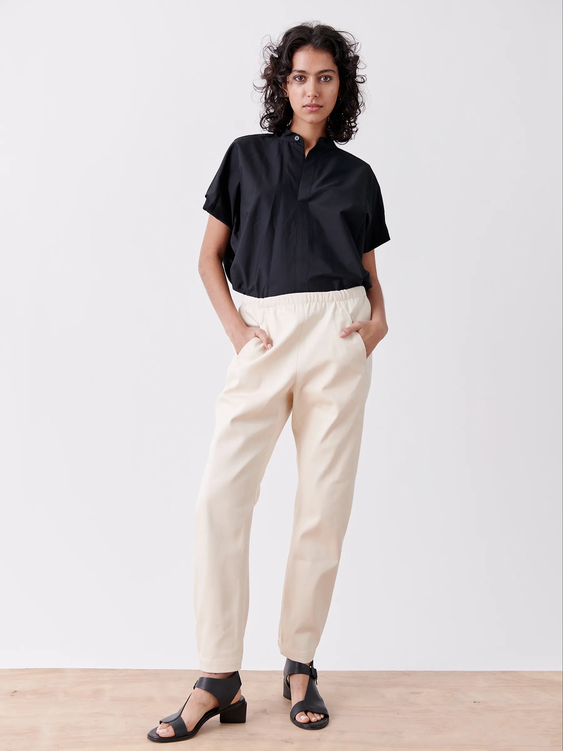 Gabi Trouser sold by Zero + Maria Cornejo product image thumbnail 3