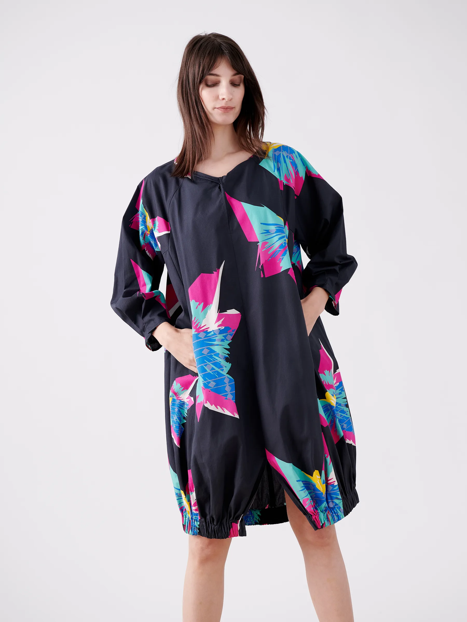 Long-Sleeved Luca Dress sold by Zero + Maria Cornejo product image thumbnail 4