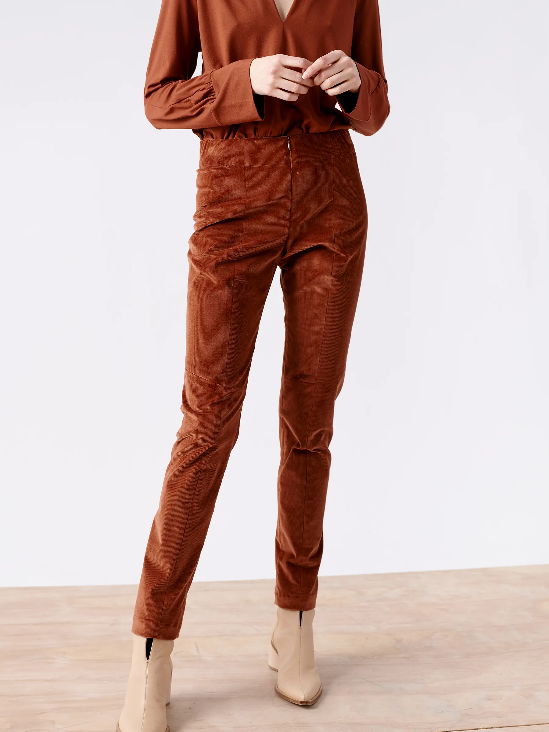 Slim Tala Trouser sold by Zero + Maria Cornejo product image thumbnail 2